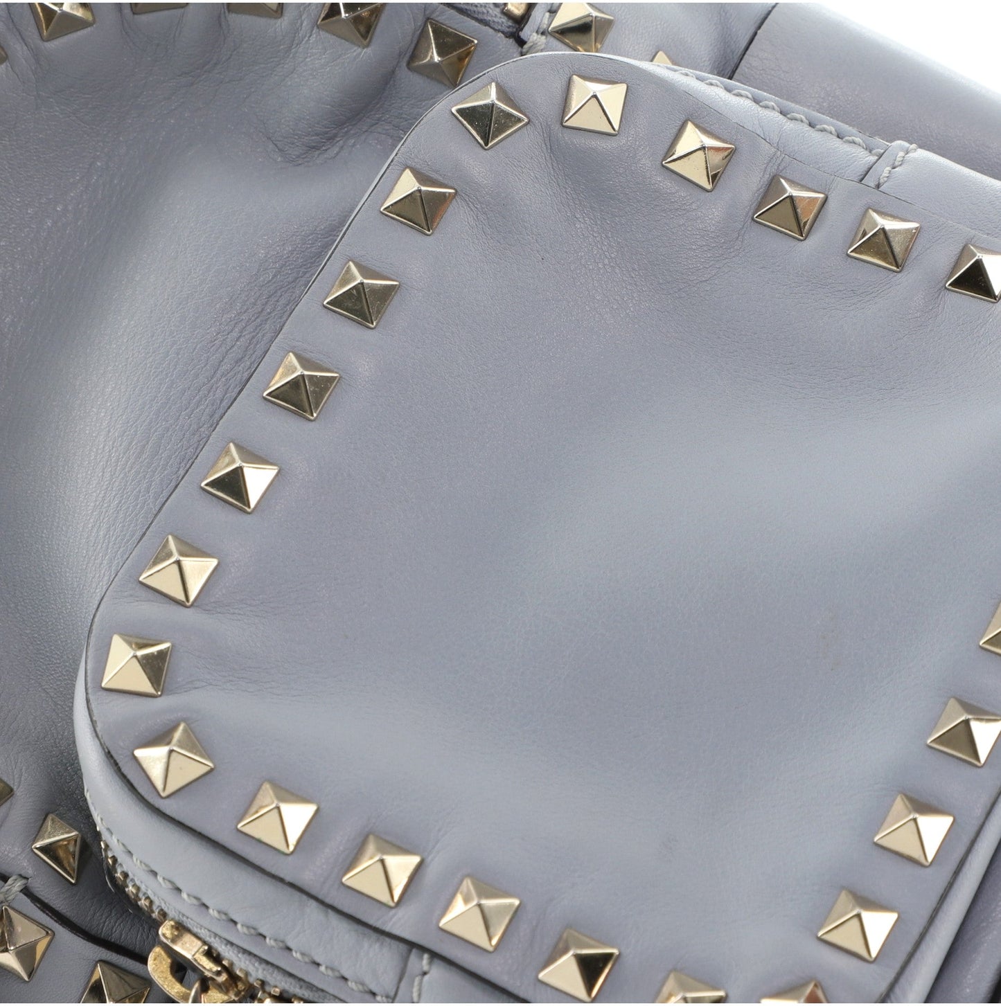 Rockstud Backpack Leather Mini