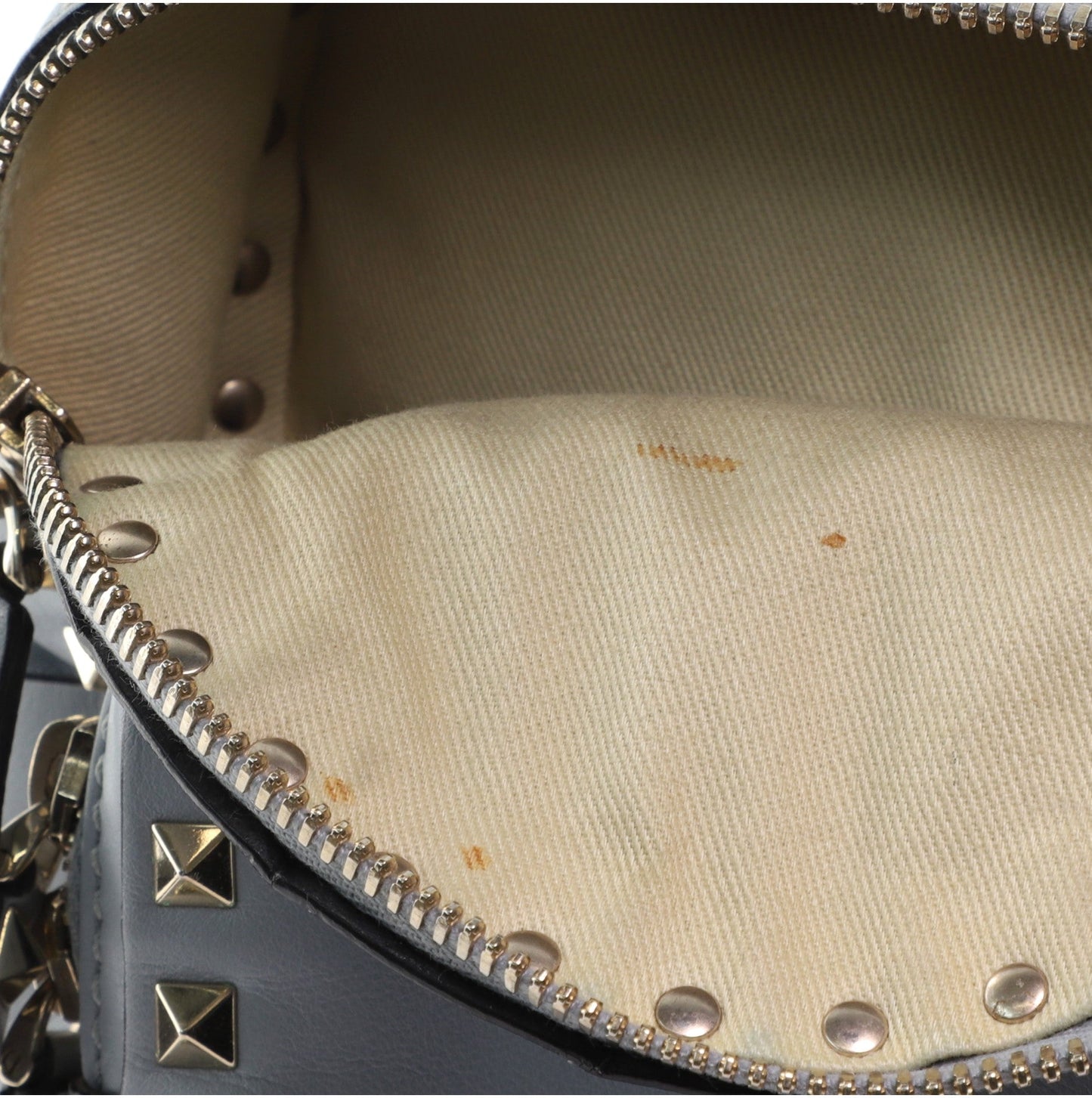 Rockstud Backpack Leather Mini