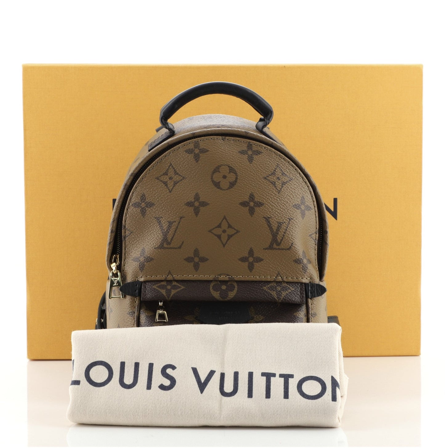 Palm Springs Backpack Reverse Monogram Canvas Mini