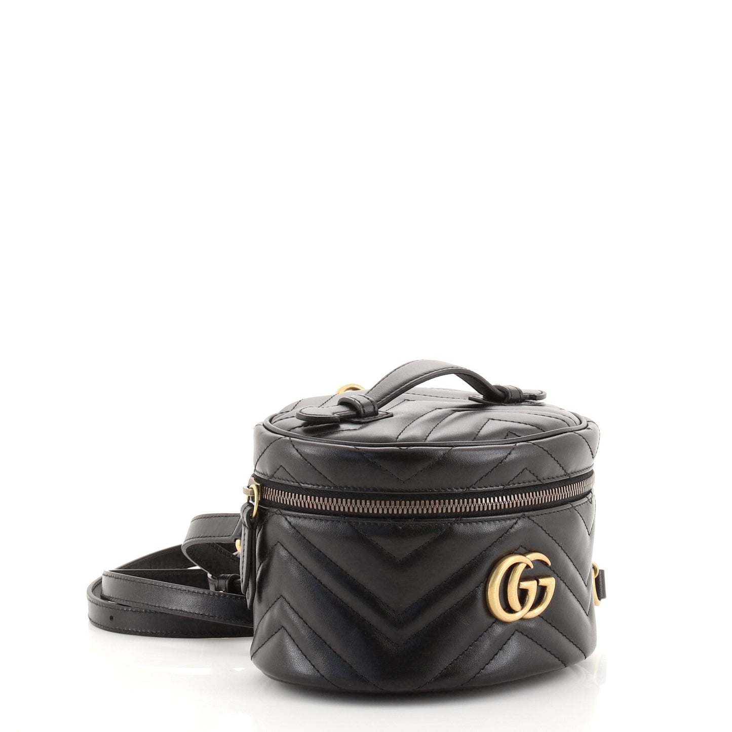 GG Marmont Vanity Backpack Matelasse Leather Mini