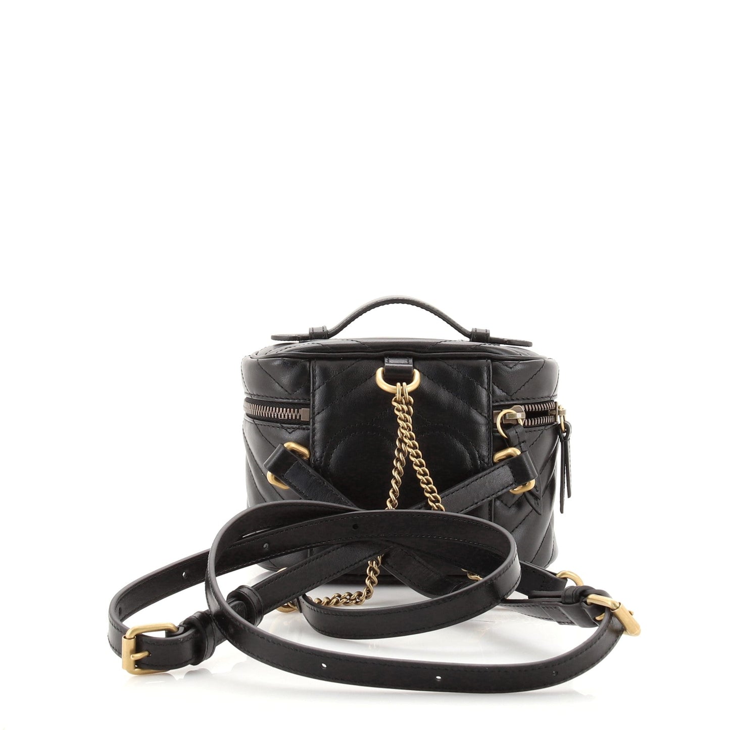 GG Marmont Vanity Backpack Matelasse Leather Mini