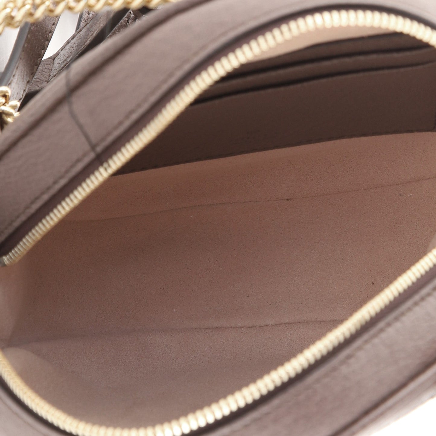 Ophidia Round Backpack GG Coated Canvas Mini