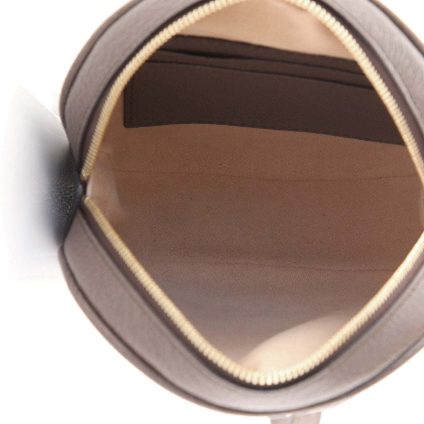 Ophidia Round Backpack GG Coated Canvas Mini
