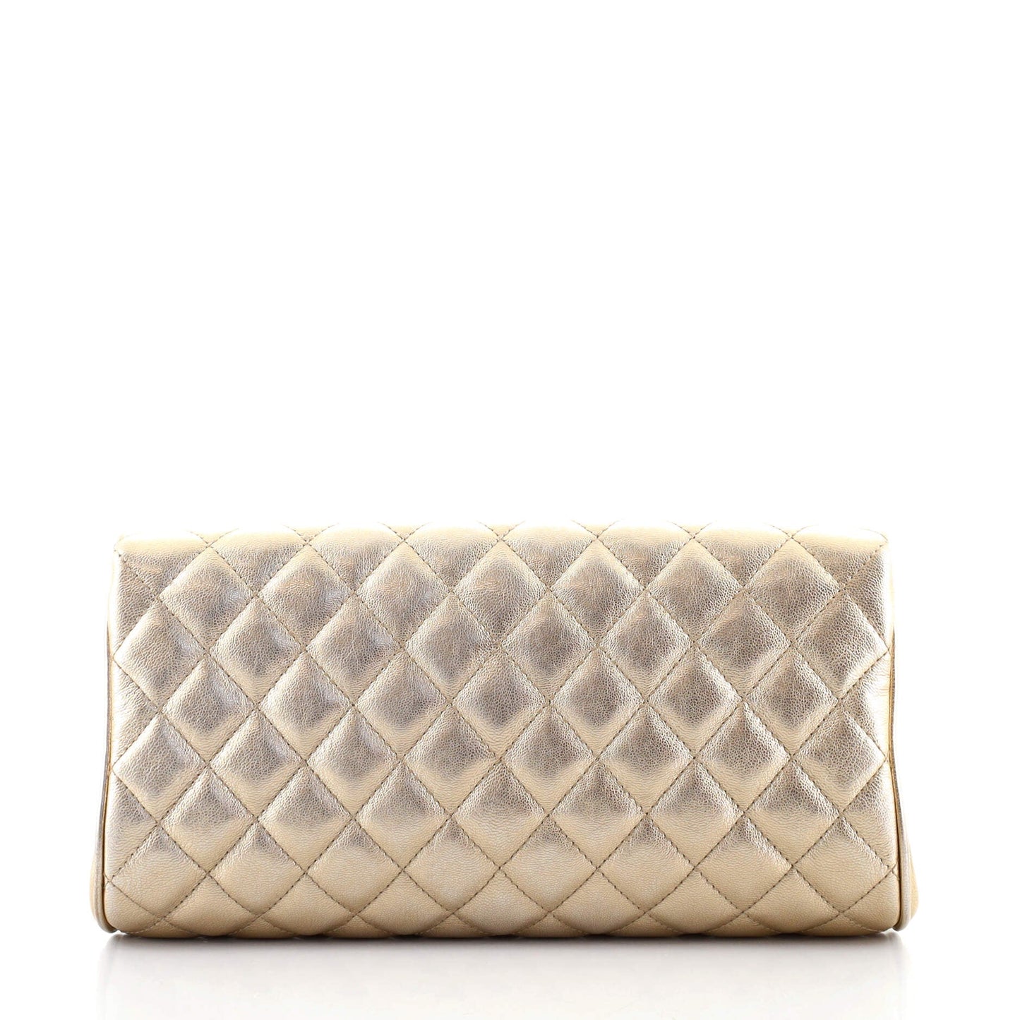 Fold Up Again Clutch Quilted Goatskin