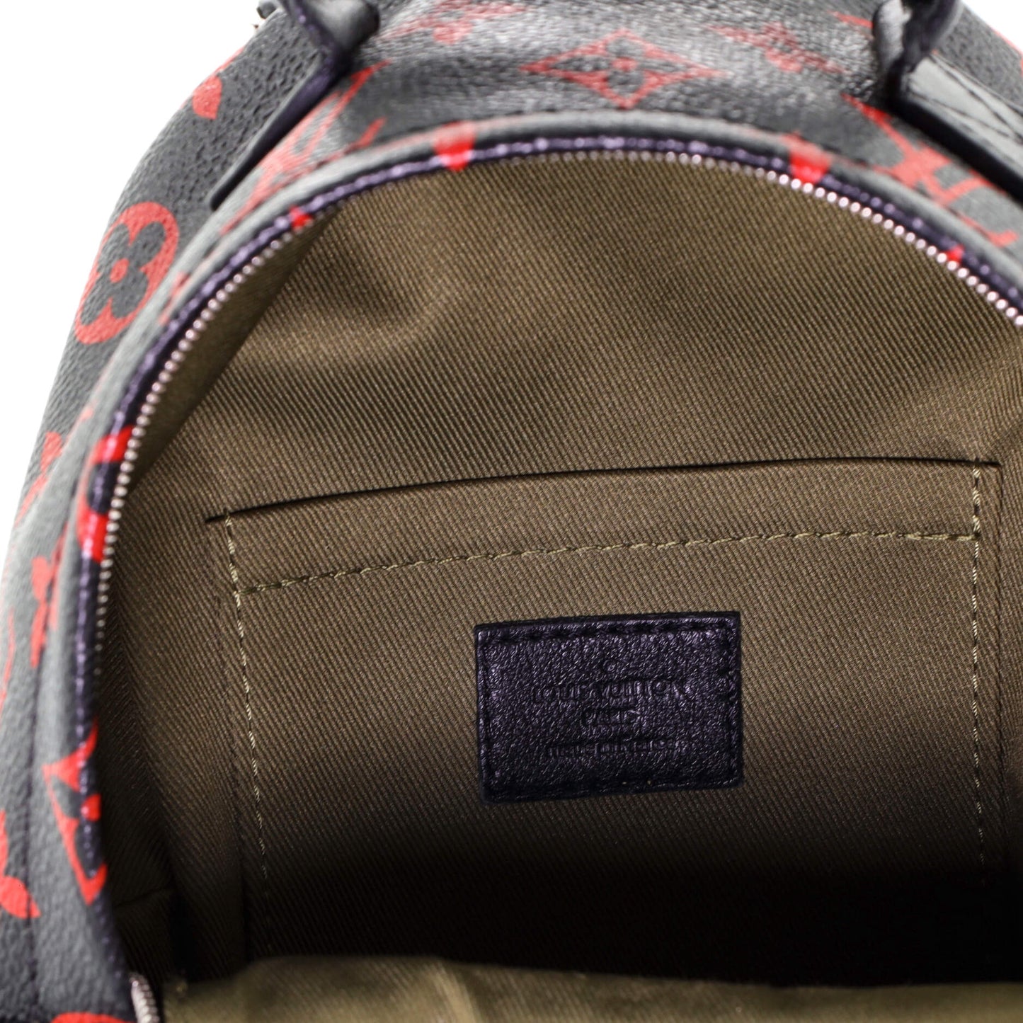 Palm Springs Backpack Limited Edition Monogram Infrarouge Mini