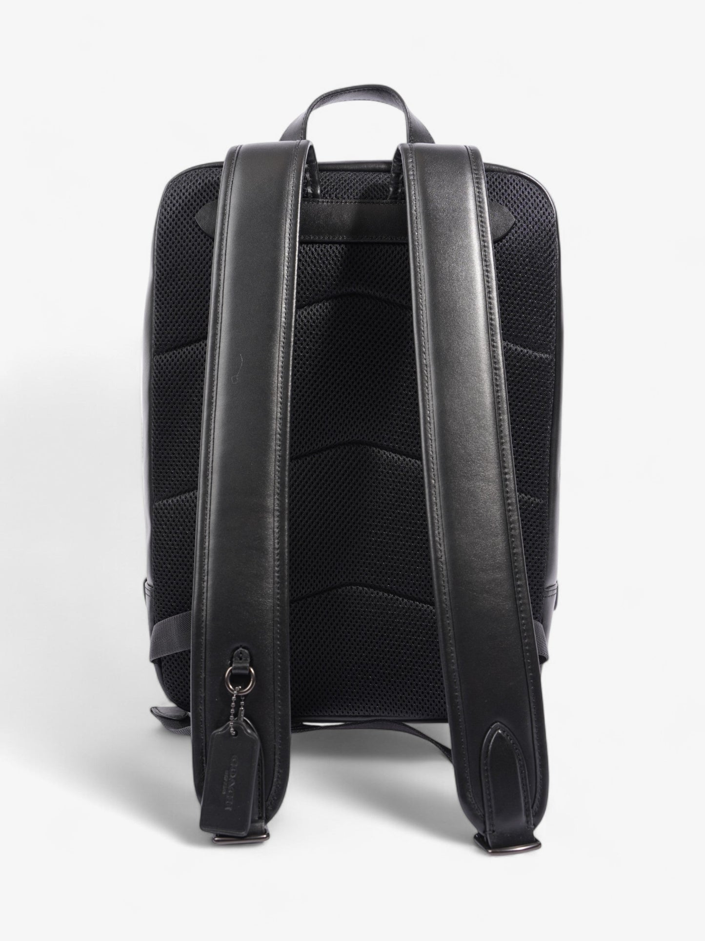 Coach Gotham Backpack Black Coated Canvas