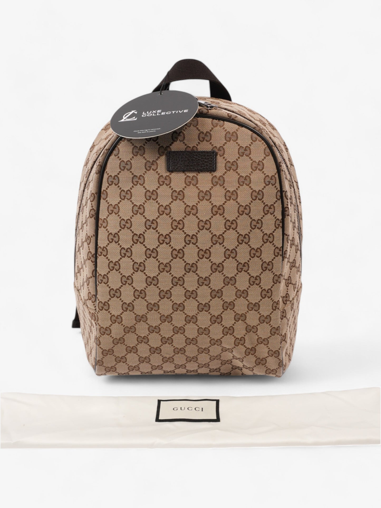 Gucci GG Monogram Backpack GG Supreme Canvas