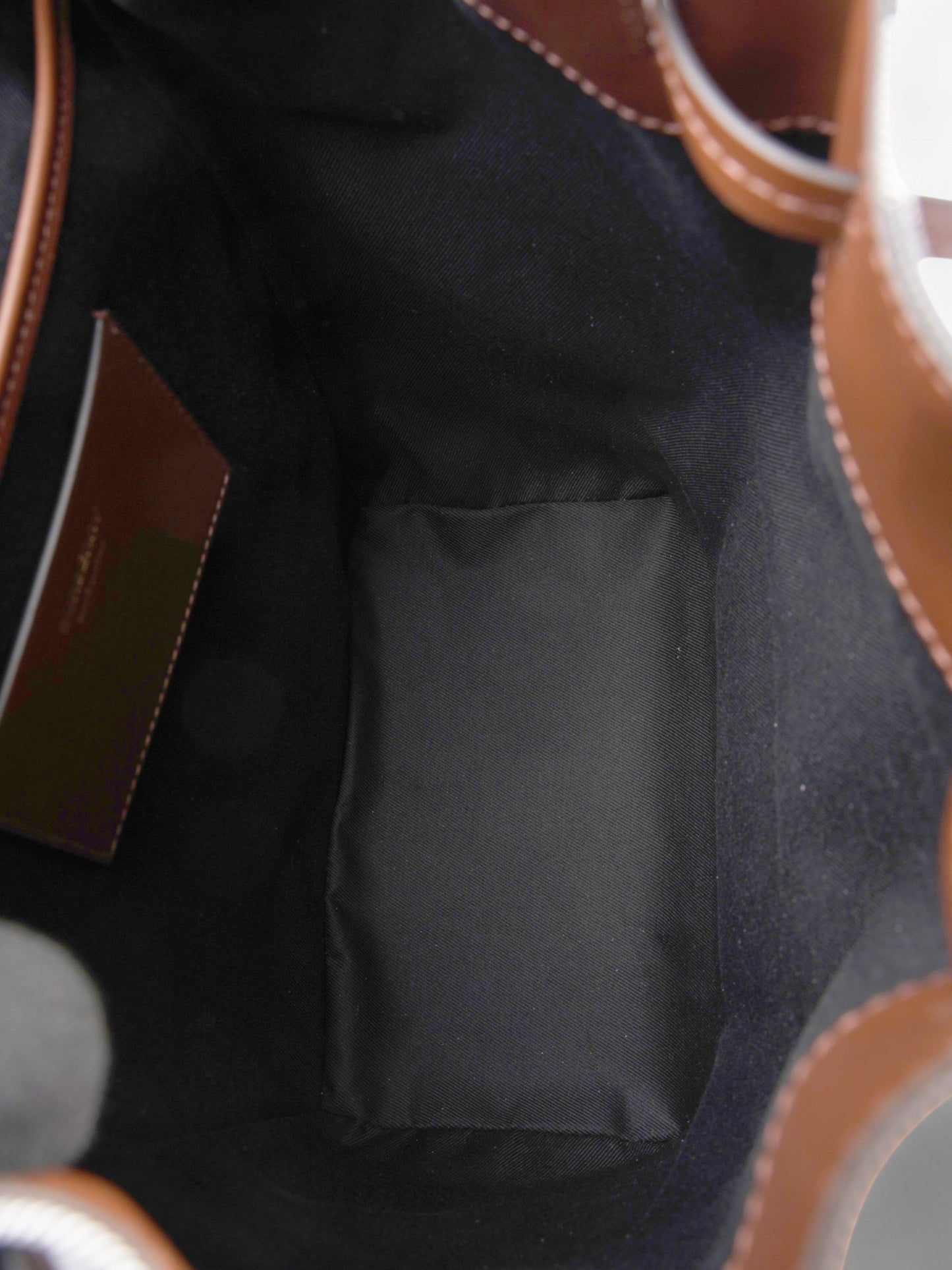 Burberry Check Backpack Dark Birch Brown / Black Coated Canvas Medium