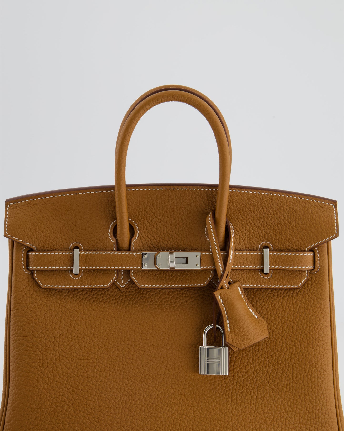 *HOLY GRAIL* Hermès Birkin Bag 25cm Gold in Togo Leather with Palladium Hardware