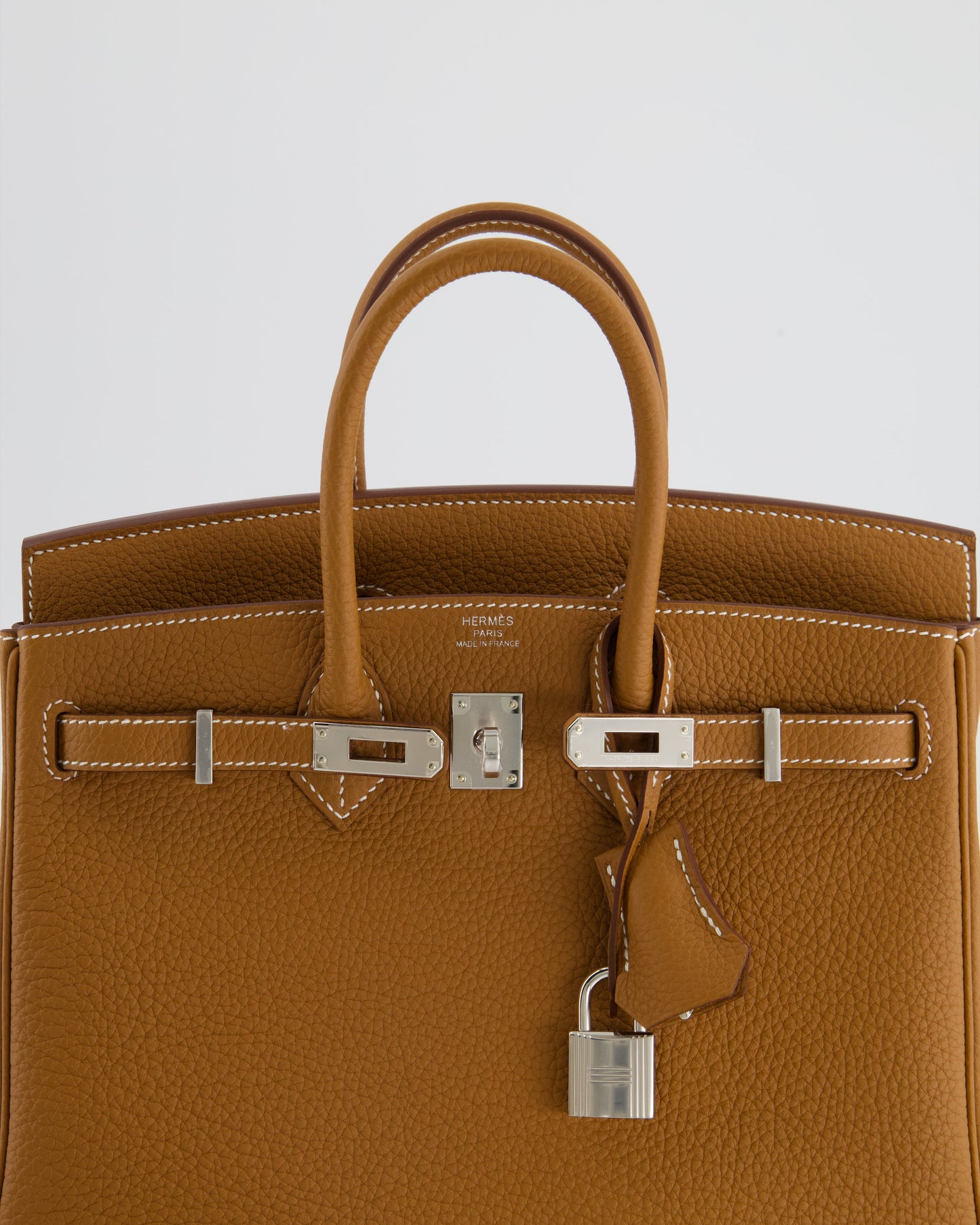 *HOLY GRAIL* Hermès Birkin Bag 25cm Gold in Togo Leather with Palladium Hardware