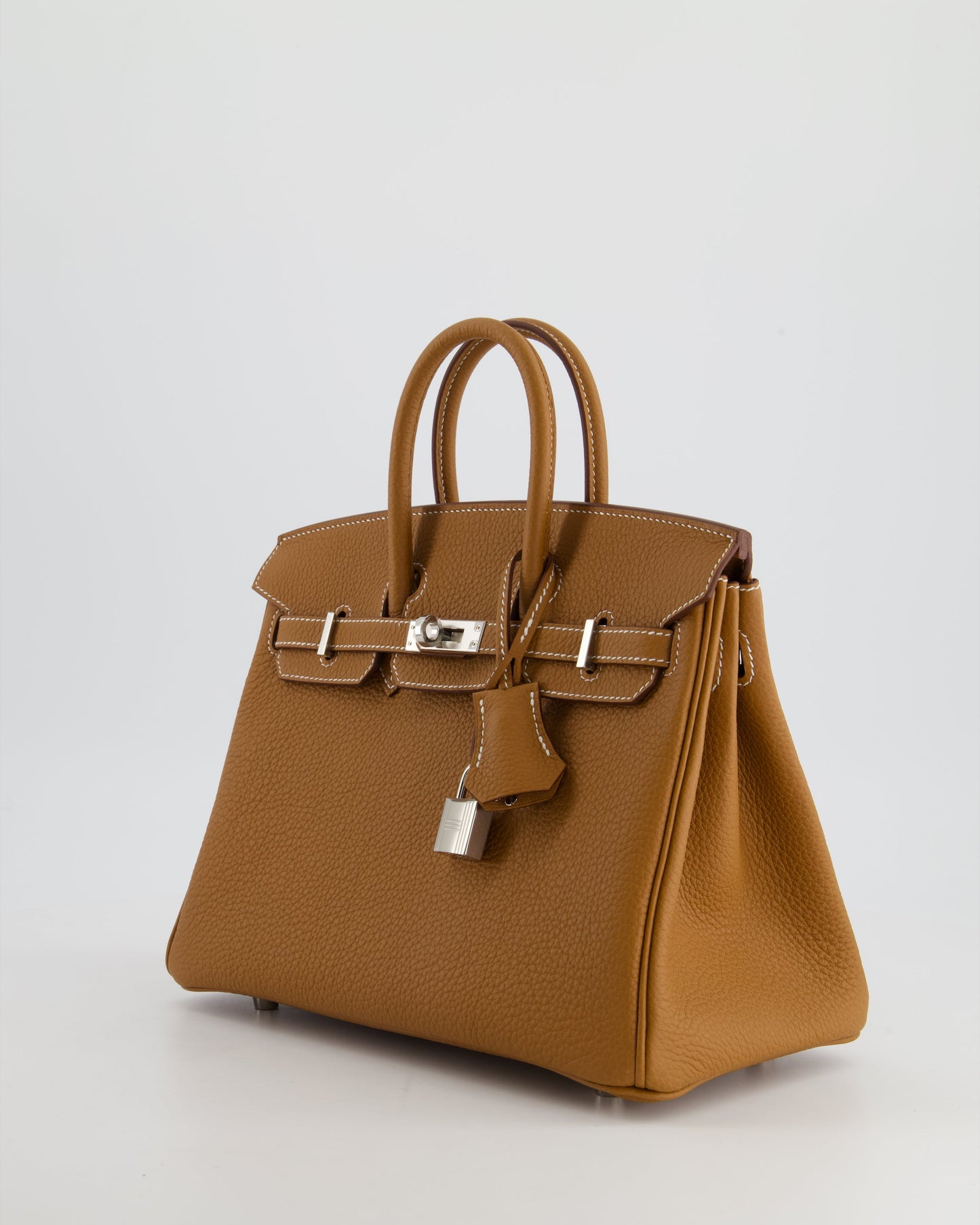 *HOLY GRAIL* Hermès Birkin Bag 25cm Gold in Togo Leather with Palladium Hardware