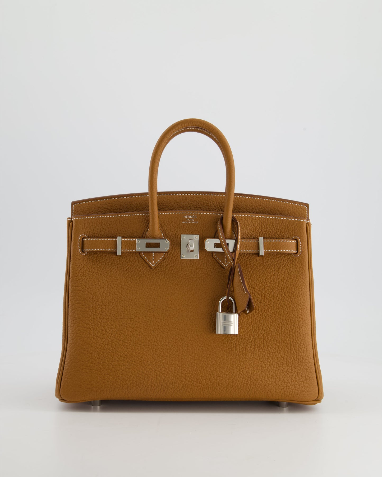 *HOLY GRAIL* Hermès Birkin Bag 25cm Gold in Togo Leather with Palladium Hardware
