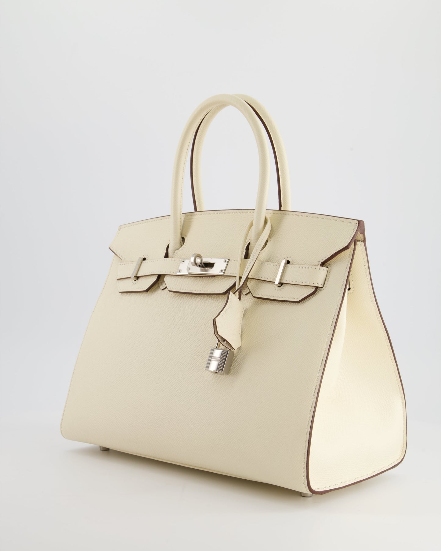 *RARE & HOT* Hermès Birkin Bag 30cm spectre shops in Nata Epsom Leather with Palladium Hardware