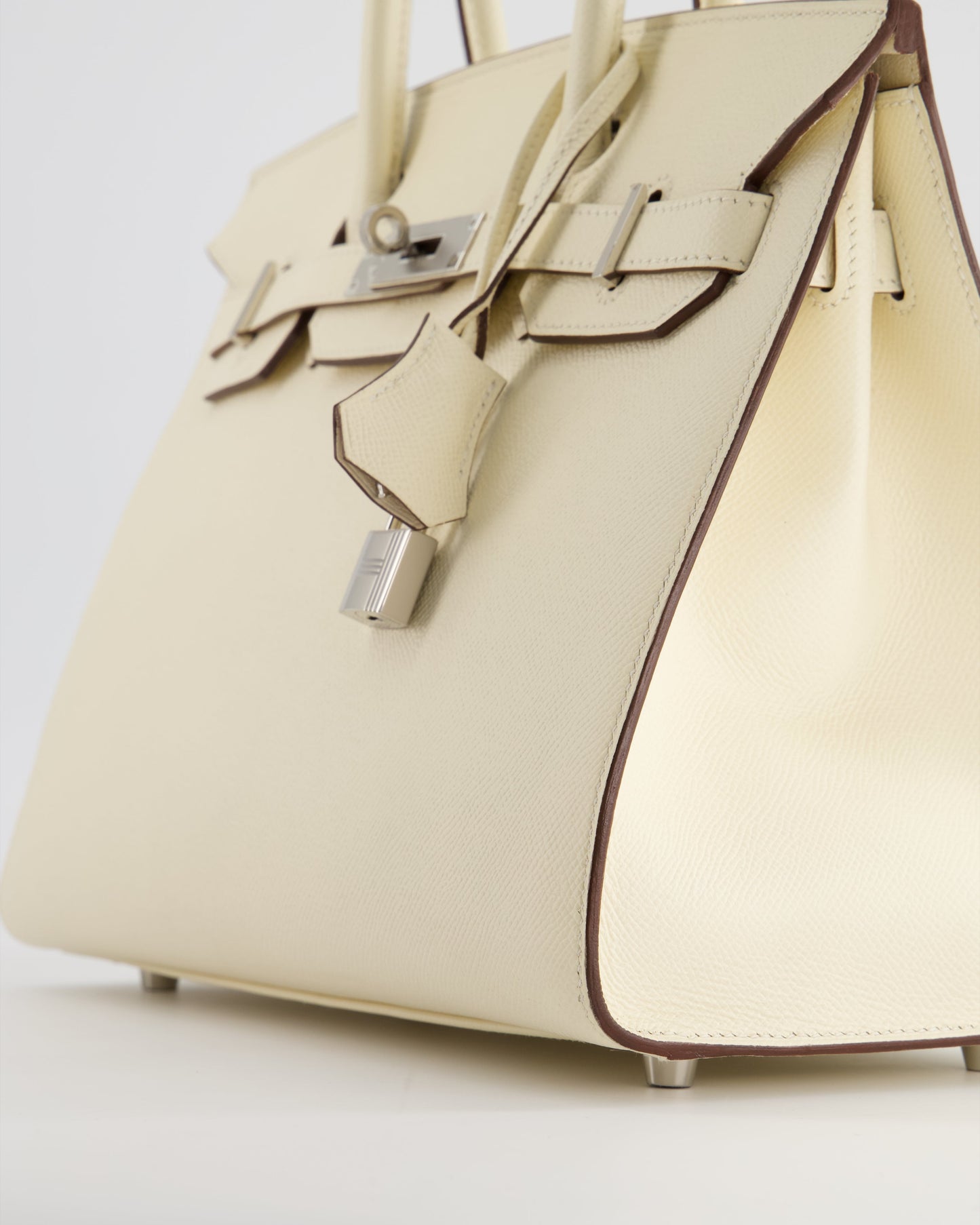 *RARE & HOT* Hermès Birkin Bag 30cm spectre shops in Nata Epsom Leather with Palladium Hardware
