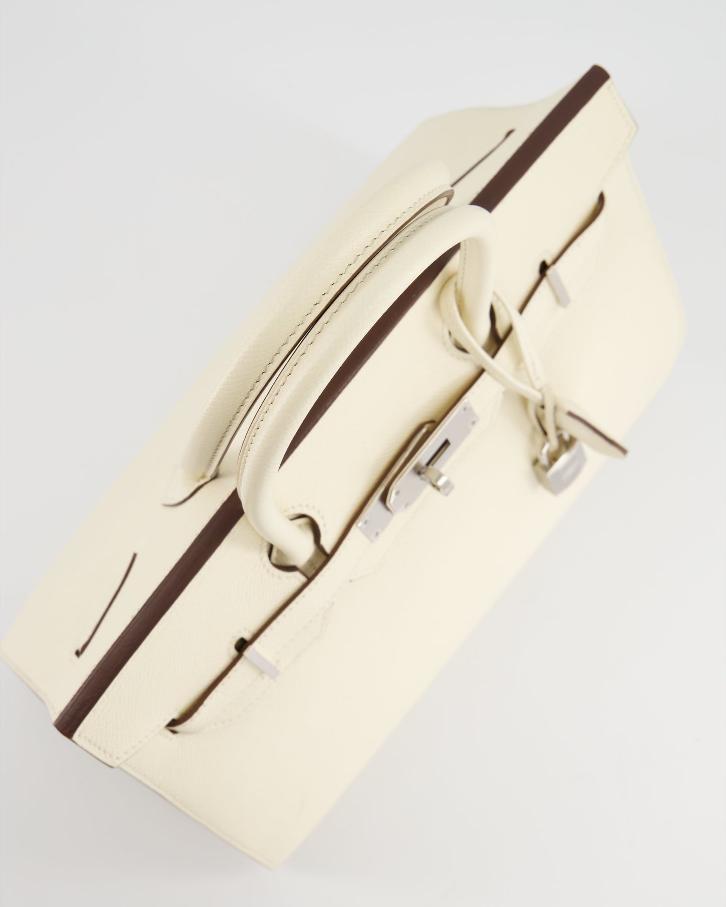 *RARE & HOT* Hermès Birkin Bag 30cm spectre shops in Nata Epsom Leather with Palladium Hardware