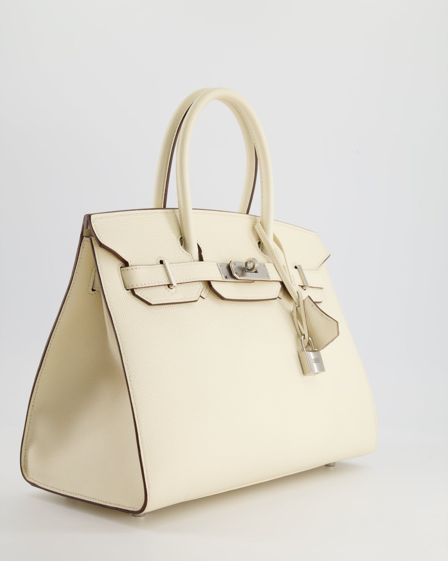 *RARE & HOT* Hermès Birkin Bag 30cm spectre shops in Nata Epsom Leather with Palladium Hardware