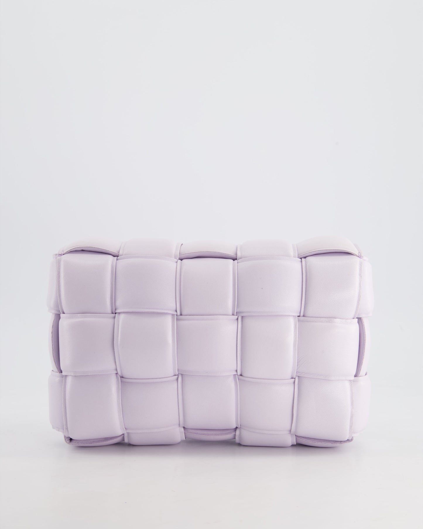*HOT & FIRE PRICE* Bottega Veneta Pale Lilac Padded Cassette Bag with Gold Hardware RRP £2,780