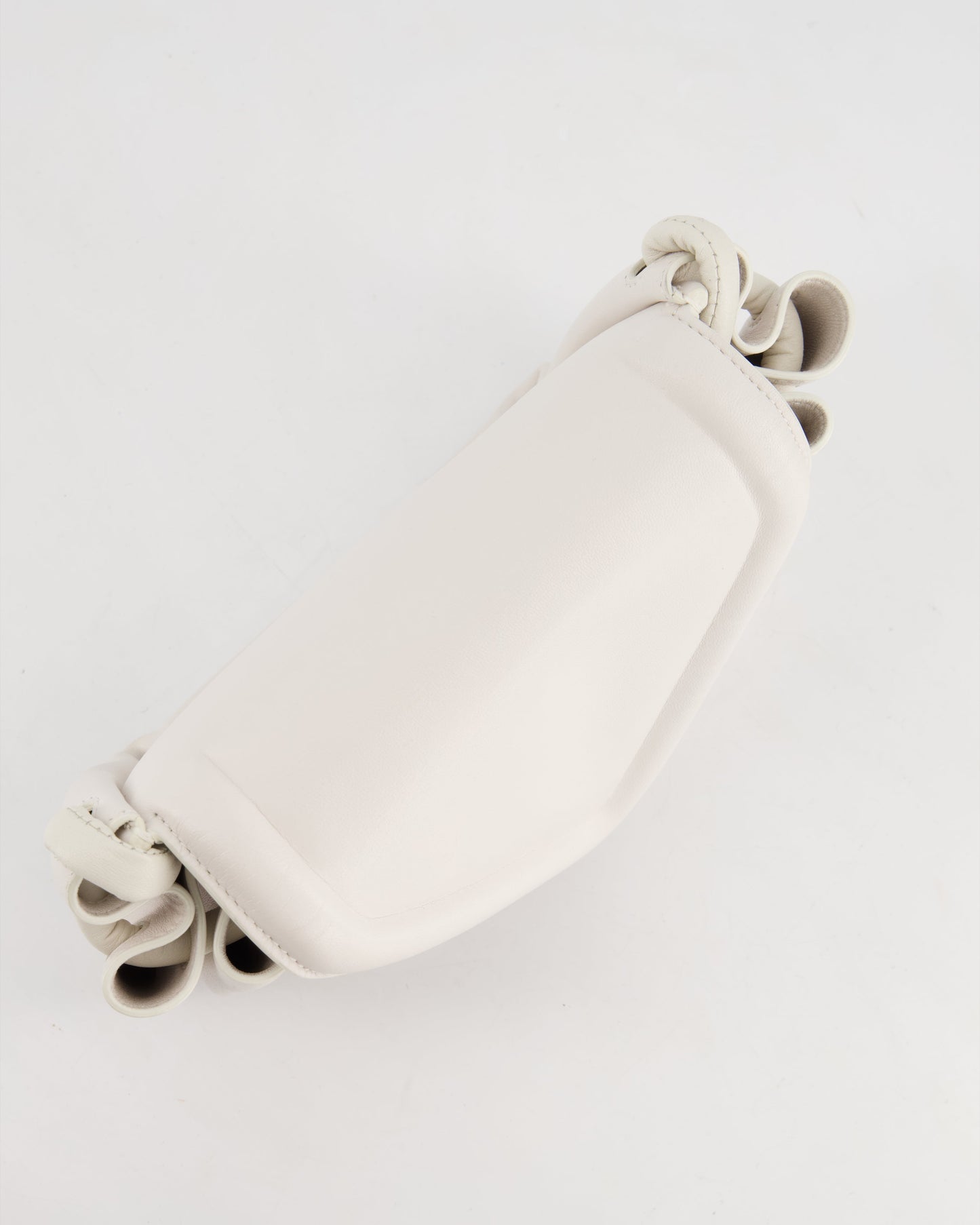 *FIRE PRICE* Bottega Veneta White Small Beak Envelope Crossbody Bag