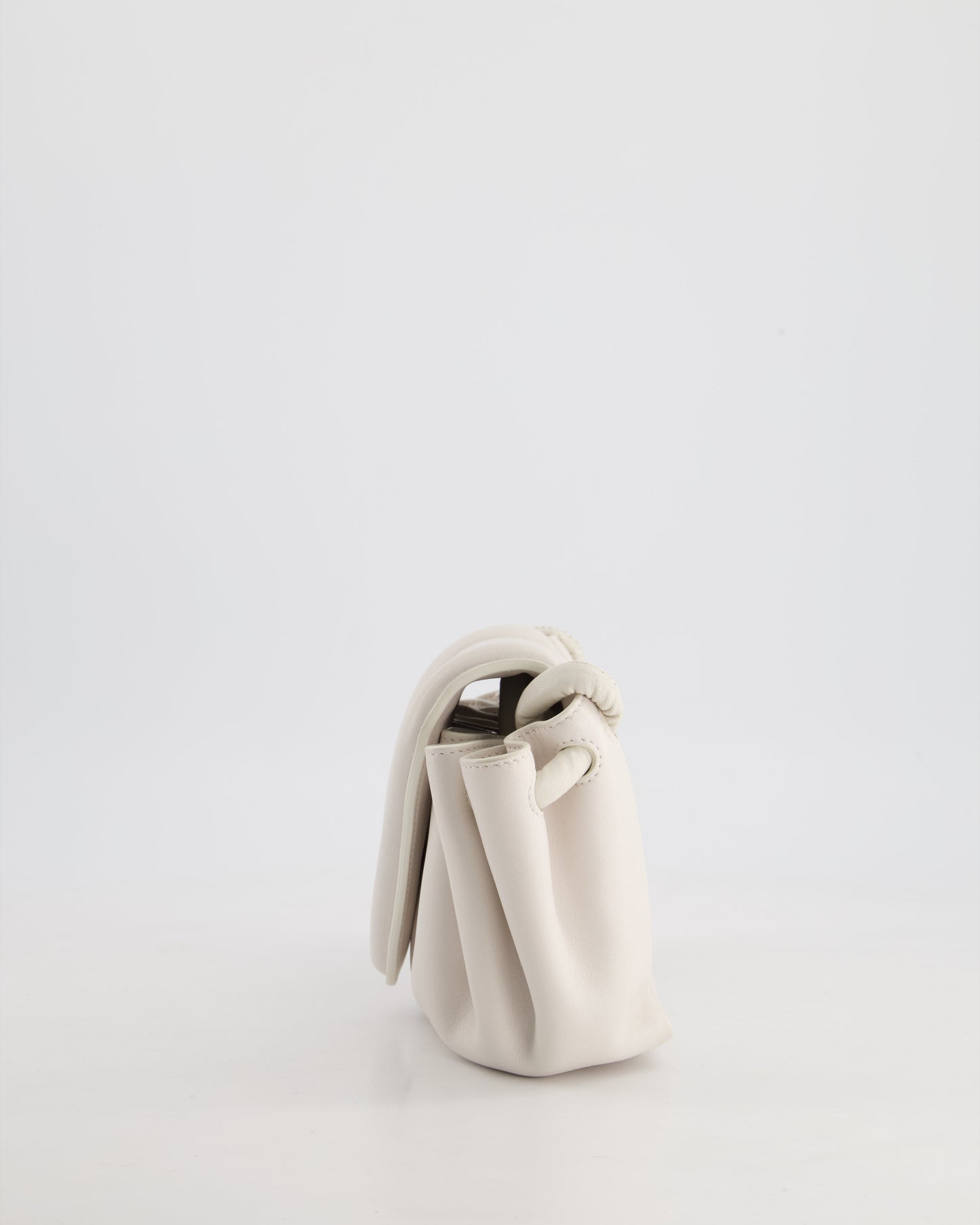 *FIRE PRICE* Bottega Veneta White Small Beak Envelope Crossbody Bag