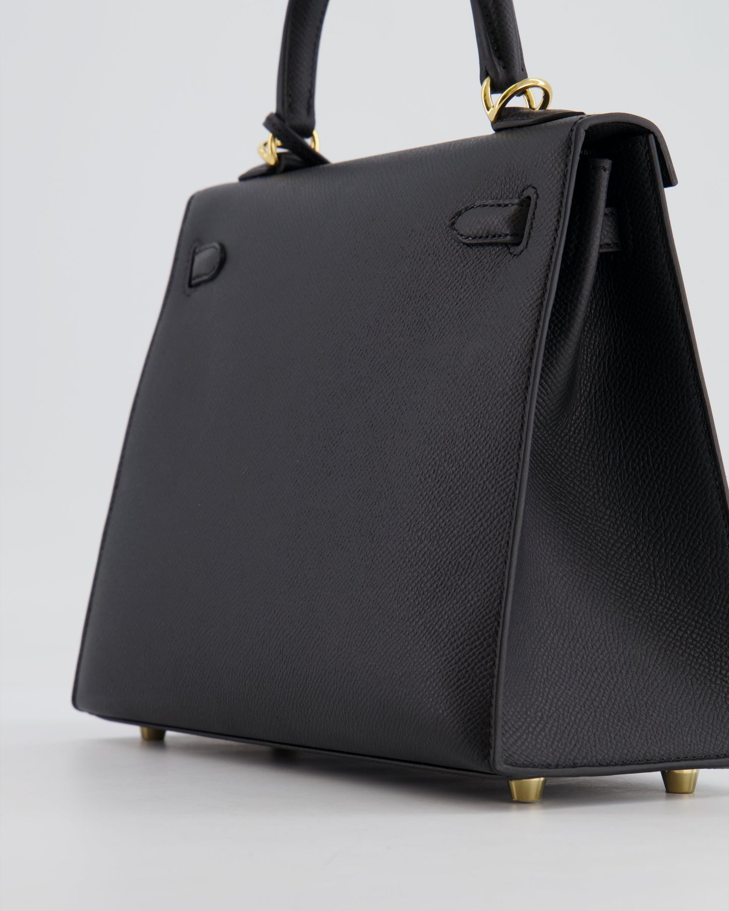 *HOLY GRAIL* Hermès Kelly 25cm spectre shops Bag in Black Epsom Leather with Gold Hardware