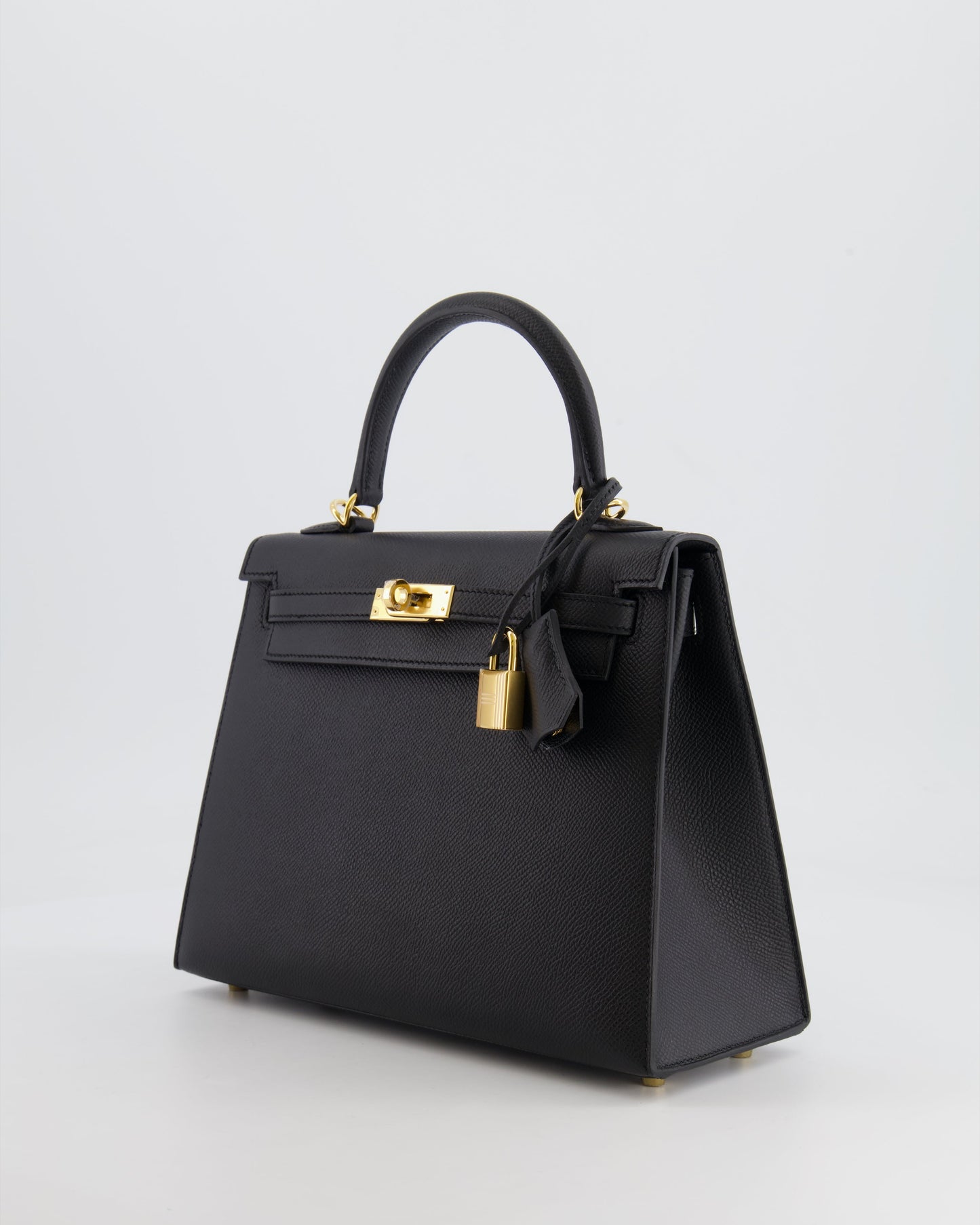 *HOLY GRAIL* Hermès Kelly 25cm spectre shops Bag in Black Epsom Leather with Gold Hardware