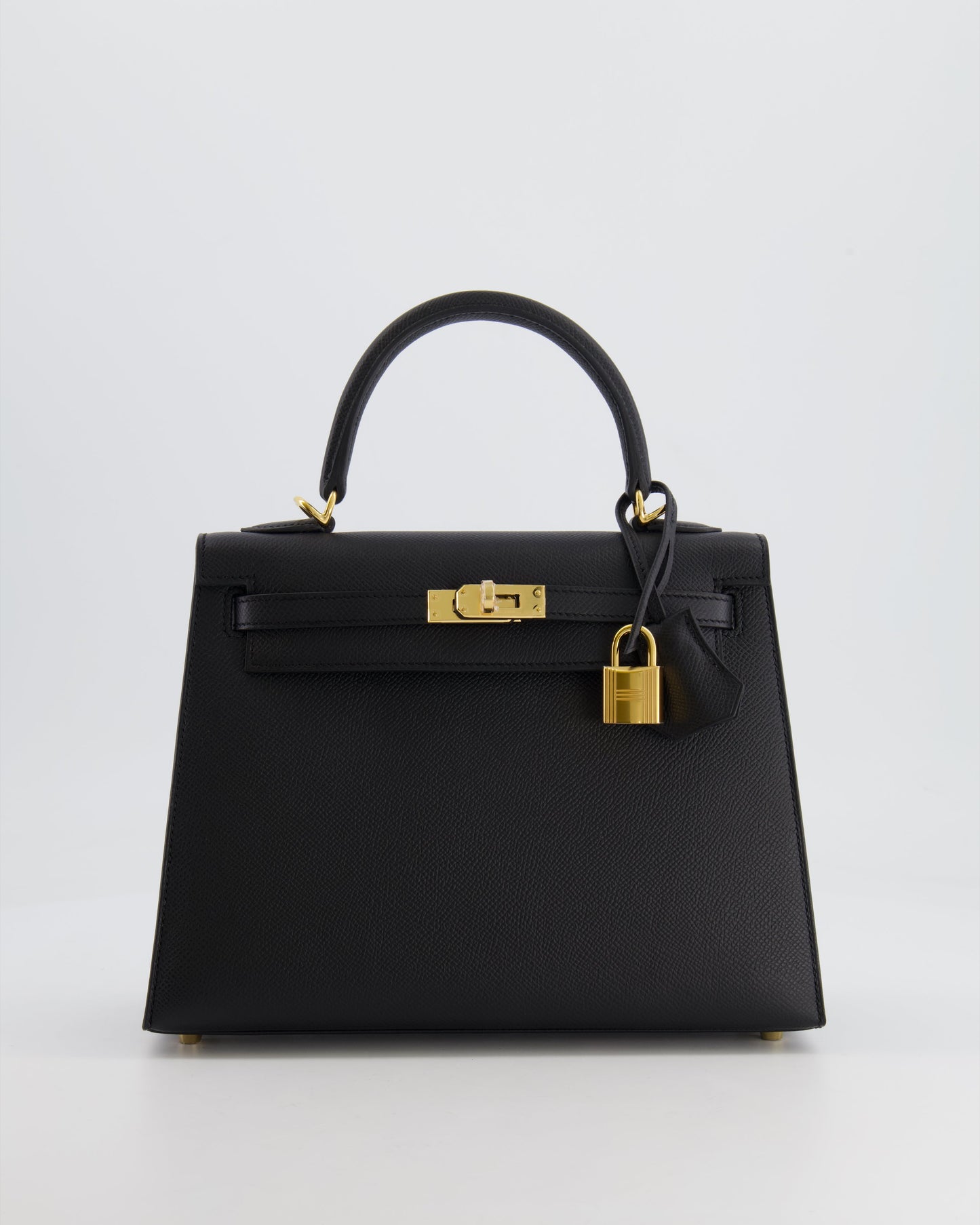 *HOLY GRAIL* Hermès Kelly 25cm spectre shops Bag in Black Epsom Leather with Gold Hardware