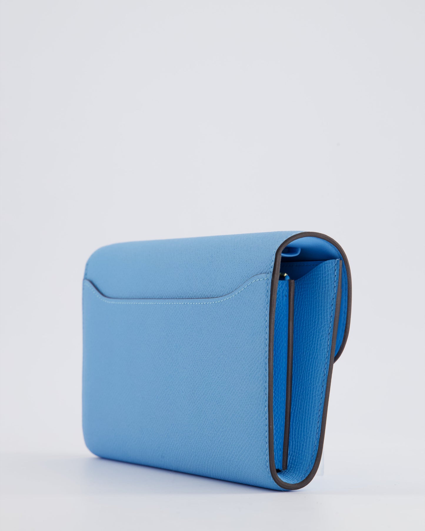 *HOT COLOUR* Hermès Constance To Go Bag in Celeste Epsom Leather with Gold Hardware