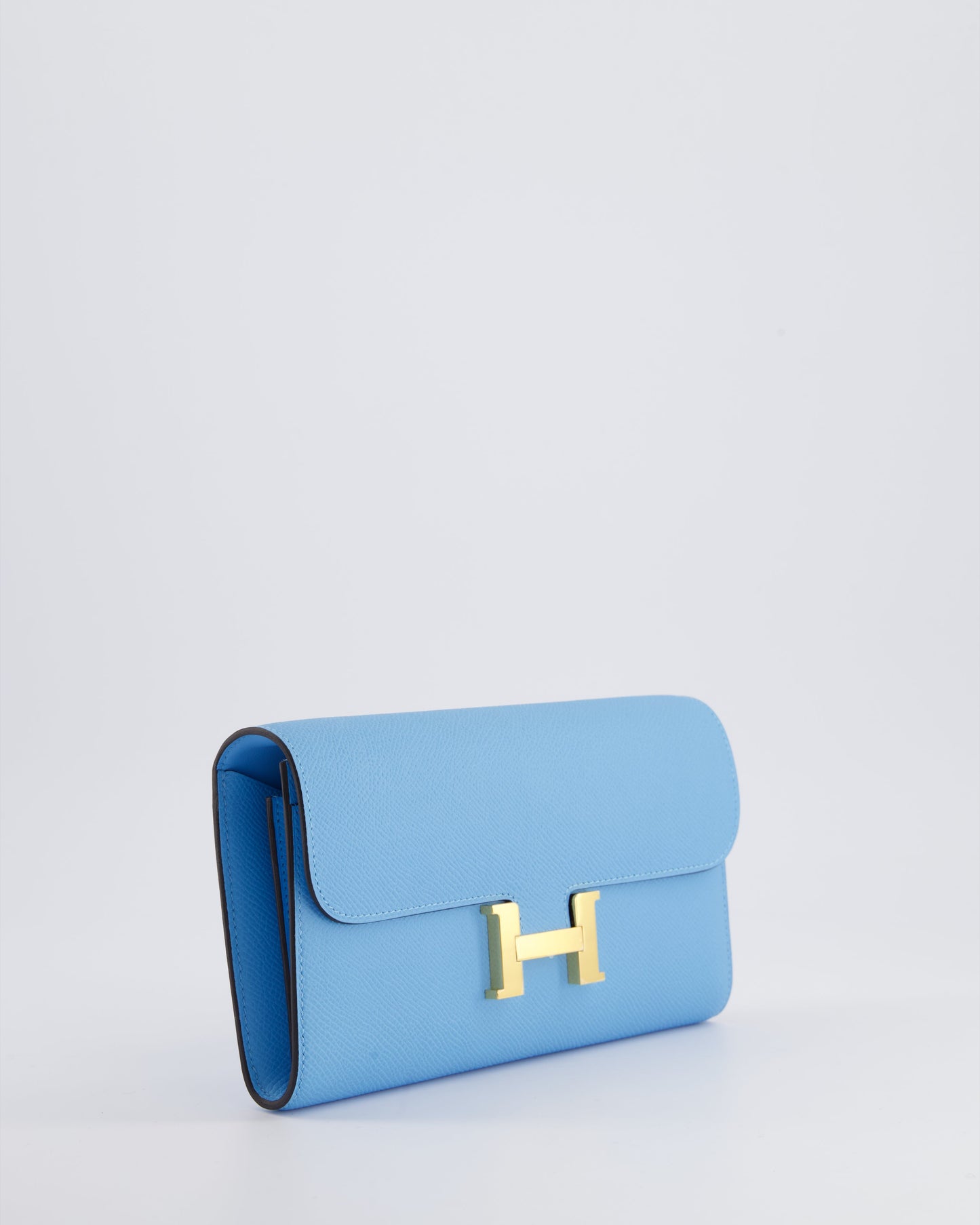 *HOT COLOUR* Hermès Constance To Go Bag in Celeste Epsom Leather with Gold Hardware