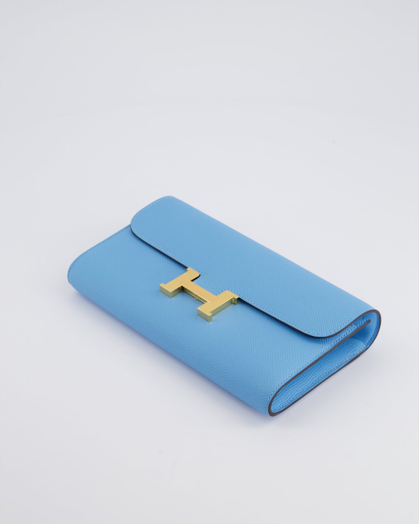 *HOT COLOUR* Hermès Constance To Go Bag in Celeste Epsom Leather with Gold Hardware