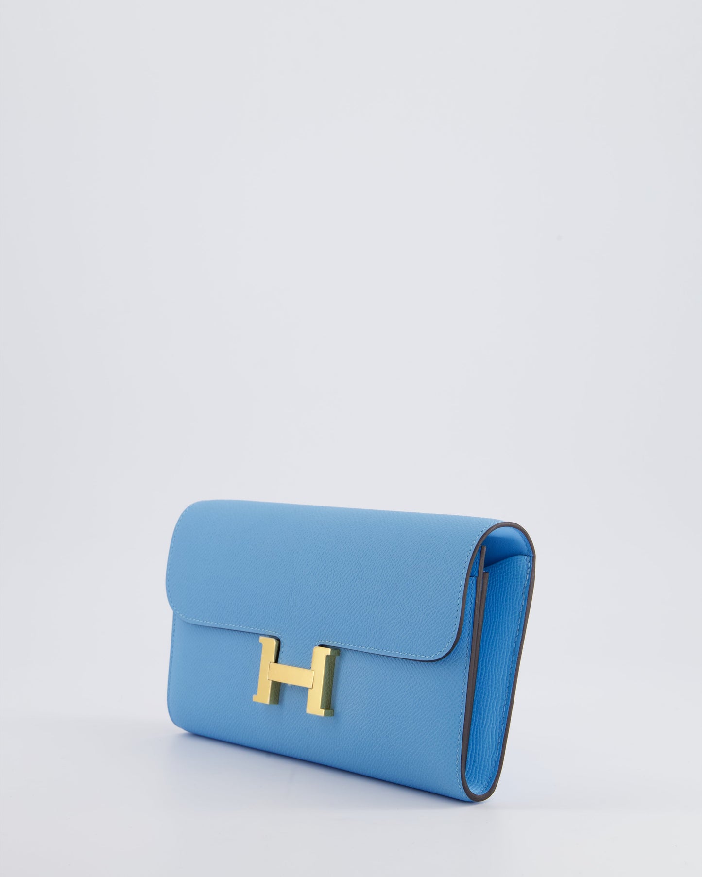 *HOT COLOUR* Hermès Constance To Go Bag in Celeste Epsom Leather with Gold Hardware