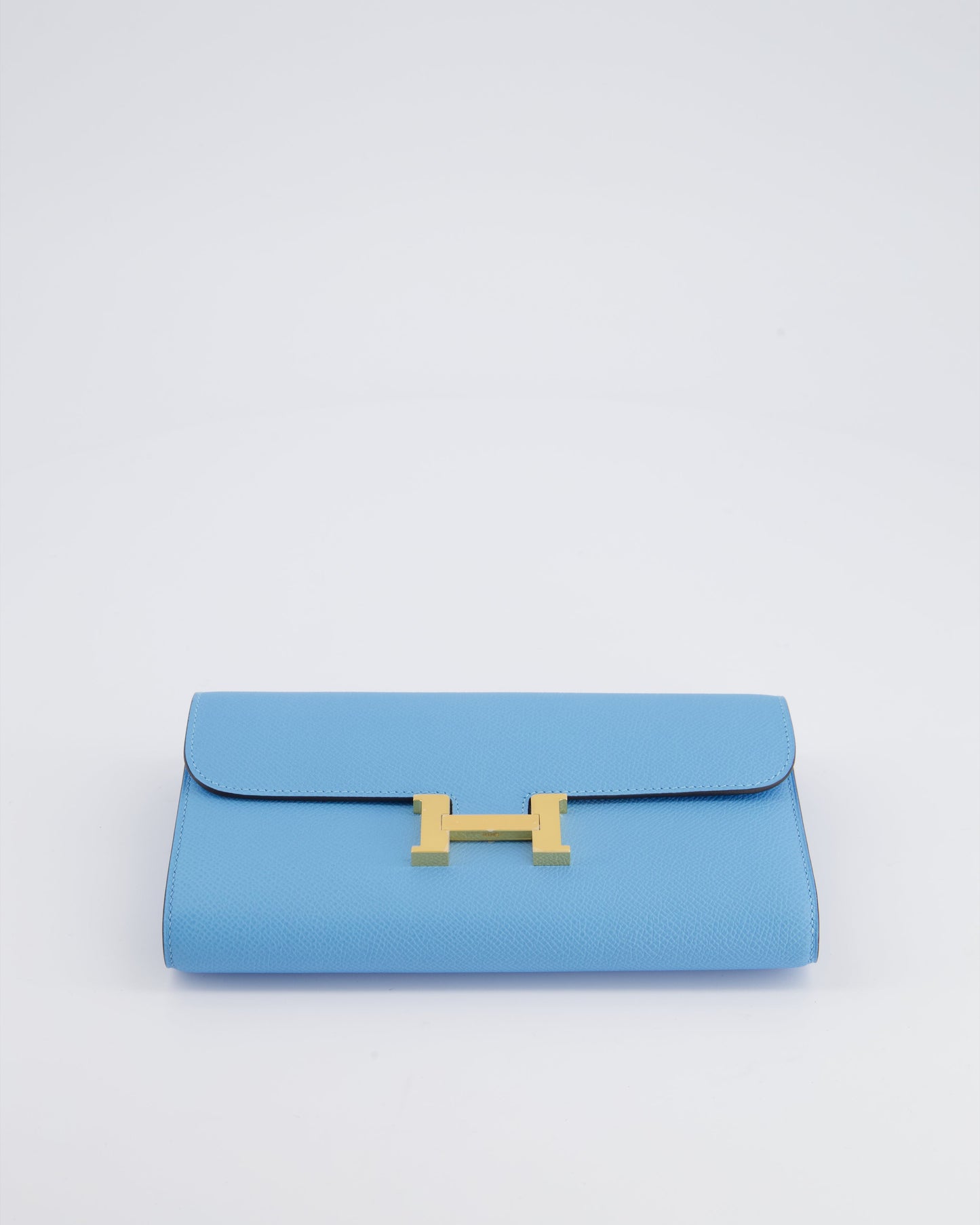 *HOT COLOUR* Hermès Constance To Go Bag in Celeste Epsom Leather with Gold Hardware