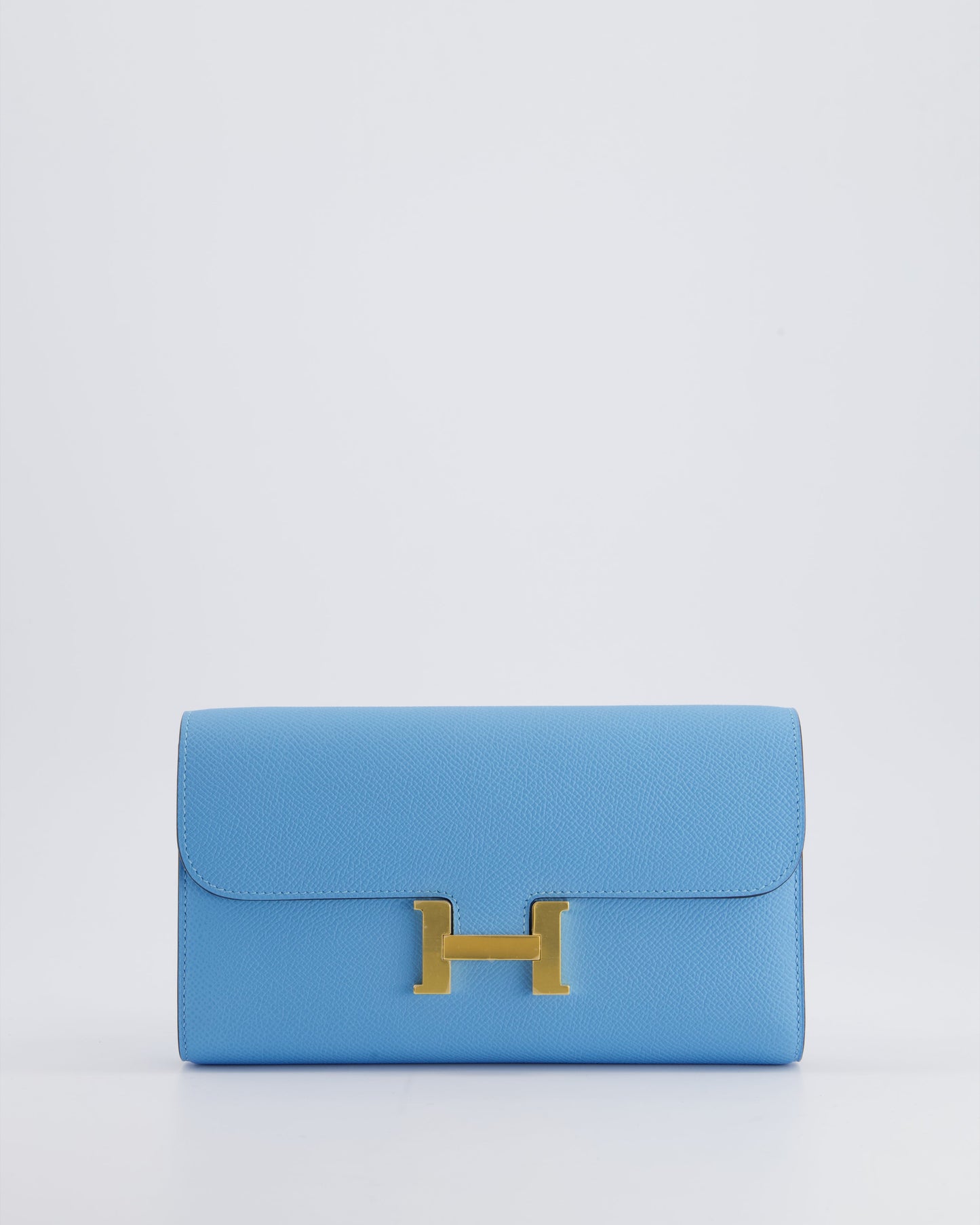 *HOT COLOUR* Hermès Constance To Go Bag in Celeste Epsom Leather with Gold Hardware