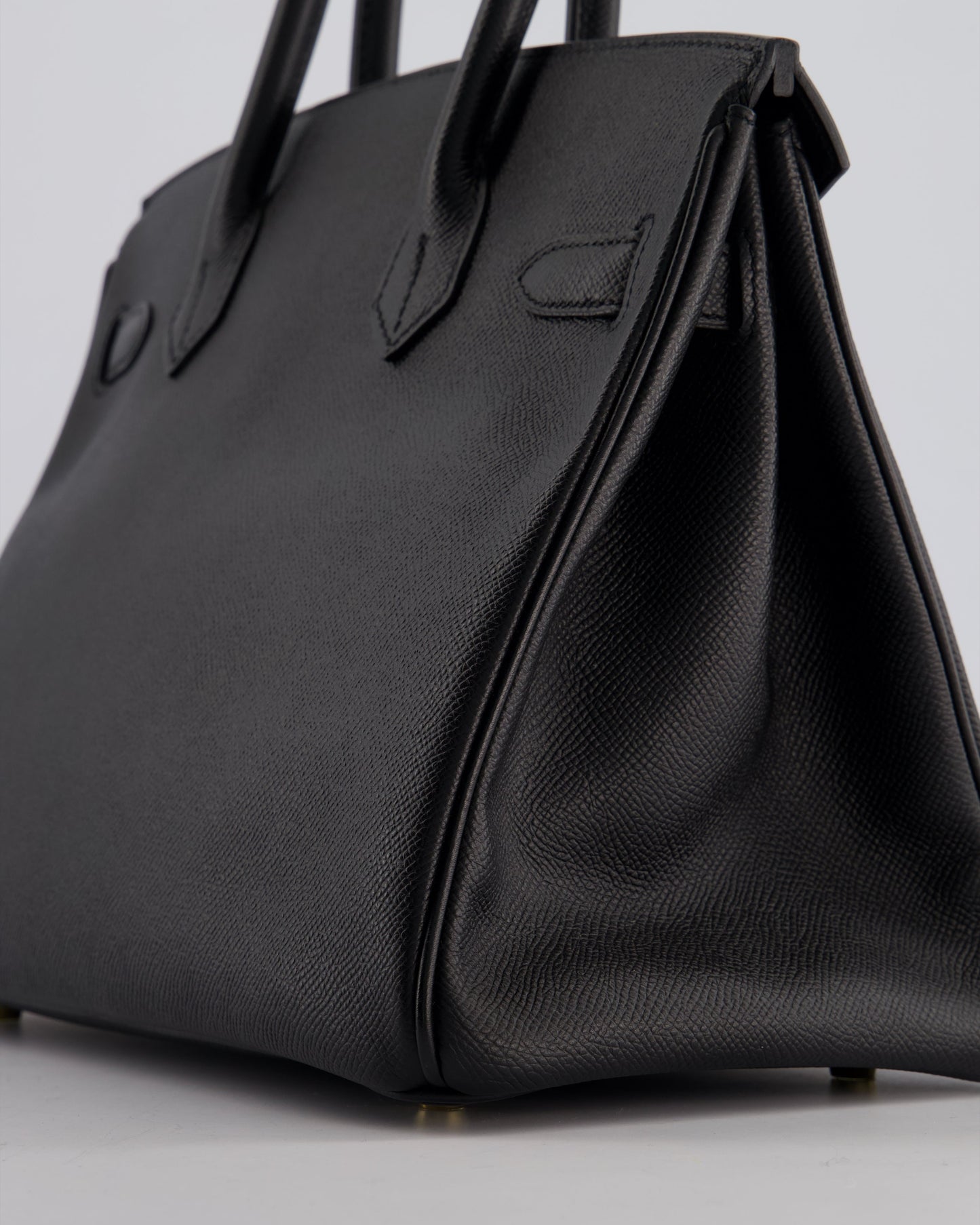 *HOT* Hermès Birkin Bag 30cm Retourne in Black Epsom Leather with Gold Hardware