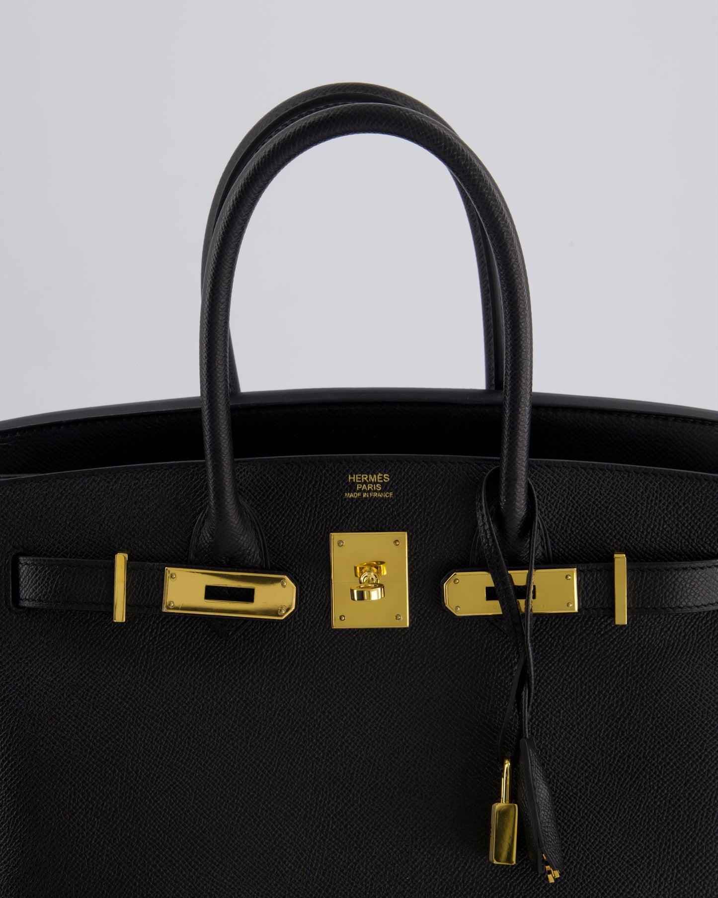 *HOT* Hermès Birkin Bag 30cm Retourne in Black Epsom Leather with Gold Hardware
