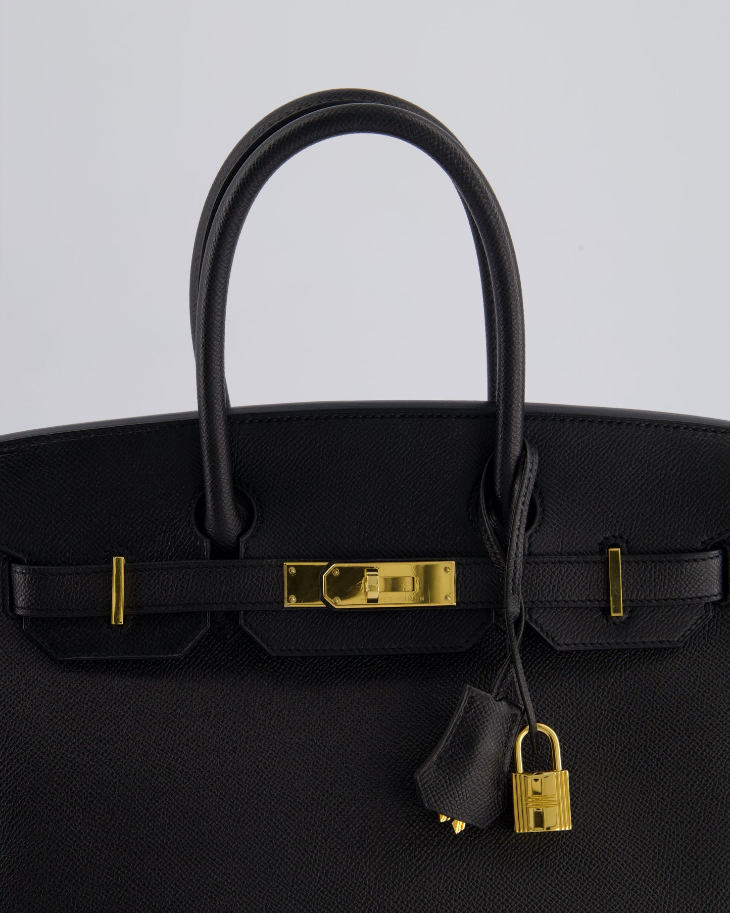 *HOT* Hermès Birkin Bag 30cm Retourne in Black Epsom Leather with Gold Hardware
