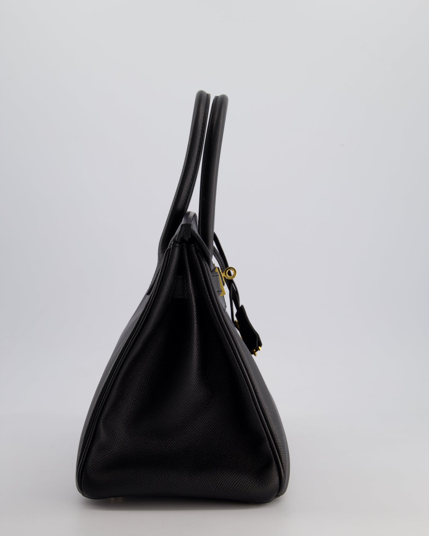 *HOT* Hermès Birkin Bag 30cm Retourne in Black Epsom Leather with Gold Hardware