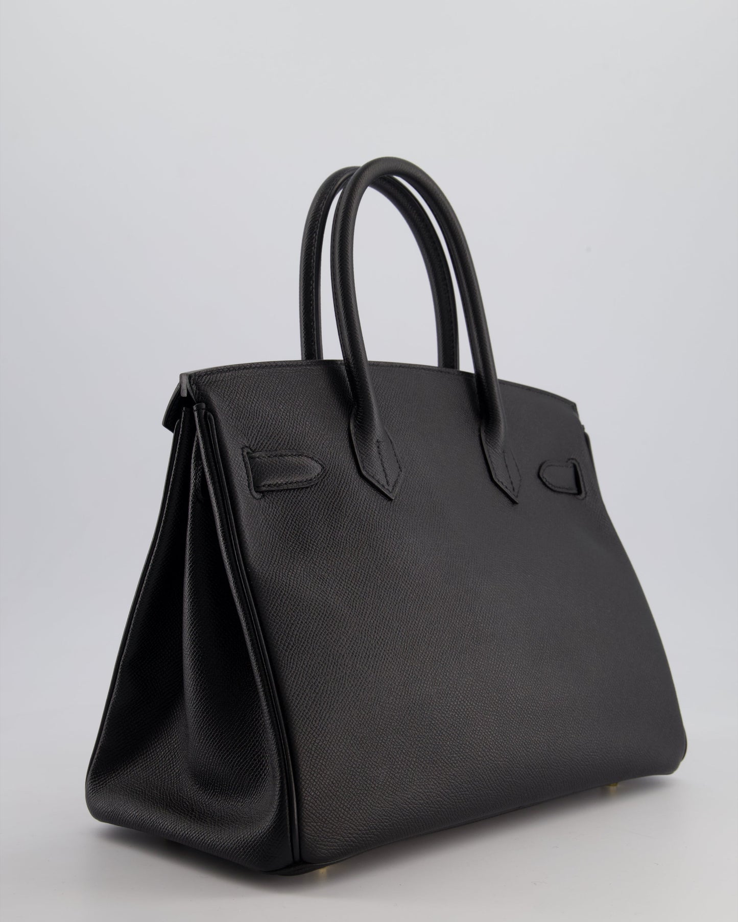 *HOT* Hermès Birkin Bag 30cm Retourne in Black Epsom Leather with Gold Hardware