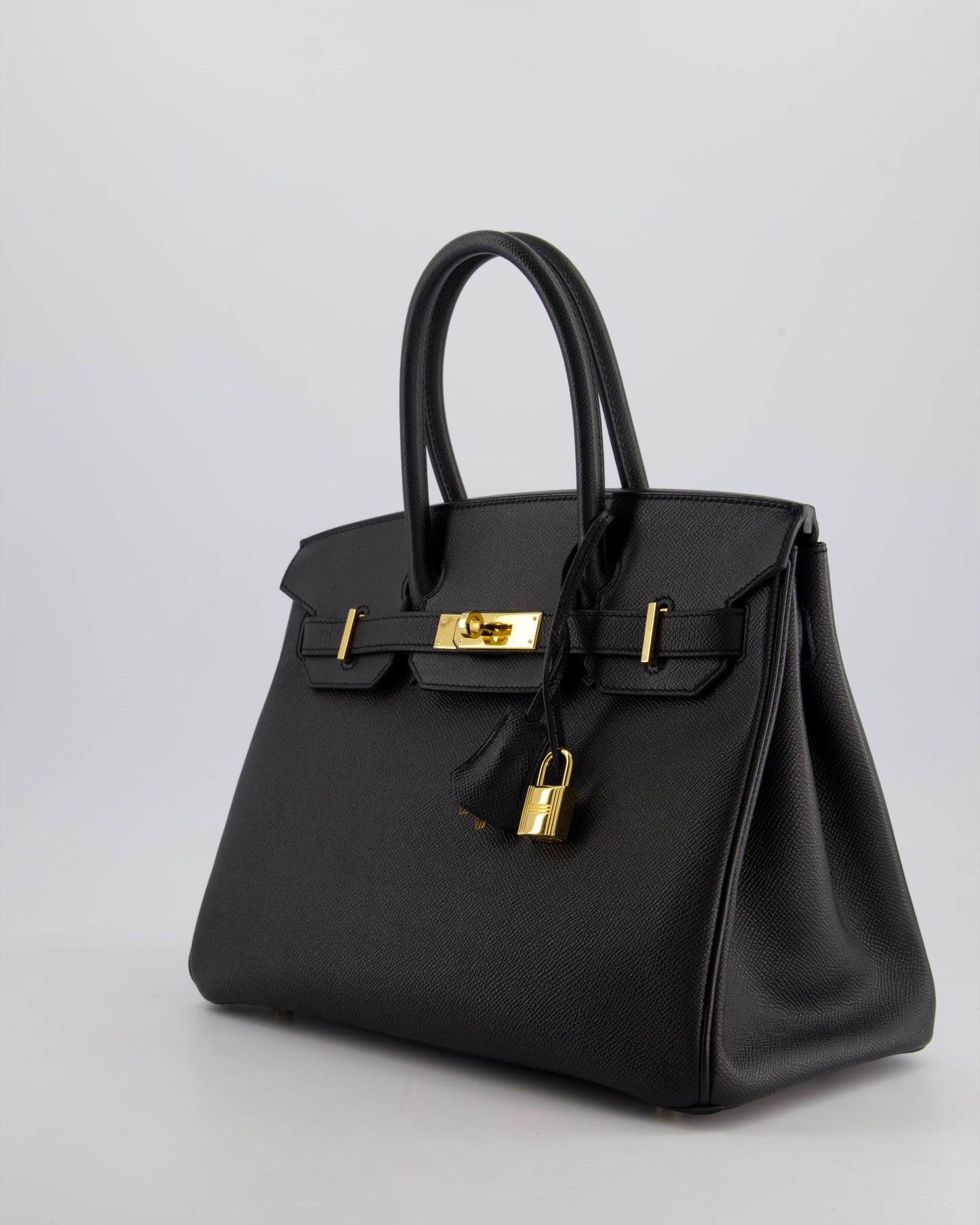 *HOT* Hermès Birkin Bag 30cm Retourne in Black Epsom Leather with Gold Hardware