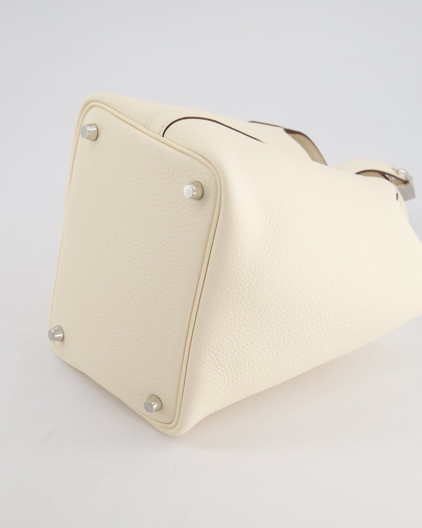 *HOT & RARE* Hermès Picotin Bag 18cm in Nata Clemence Leather with Palladium Hardware