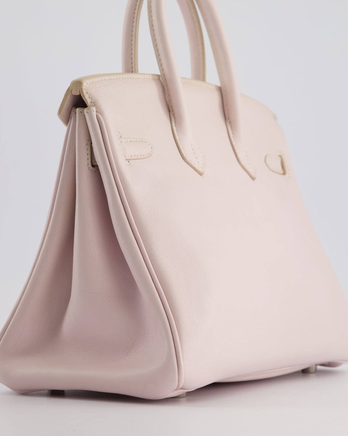 *FIRE PRICE* Hermès Birkin Retourne 25cm in Rose Dragee Swift Leather with Palladium Hardware