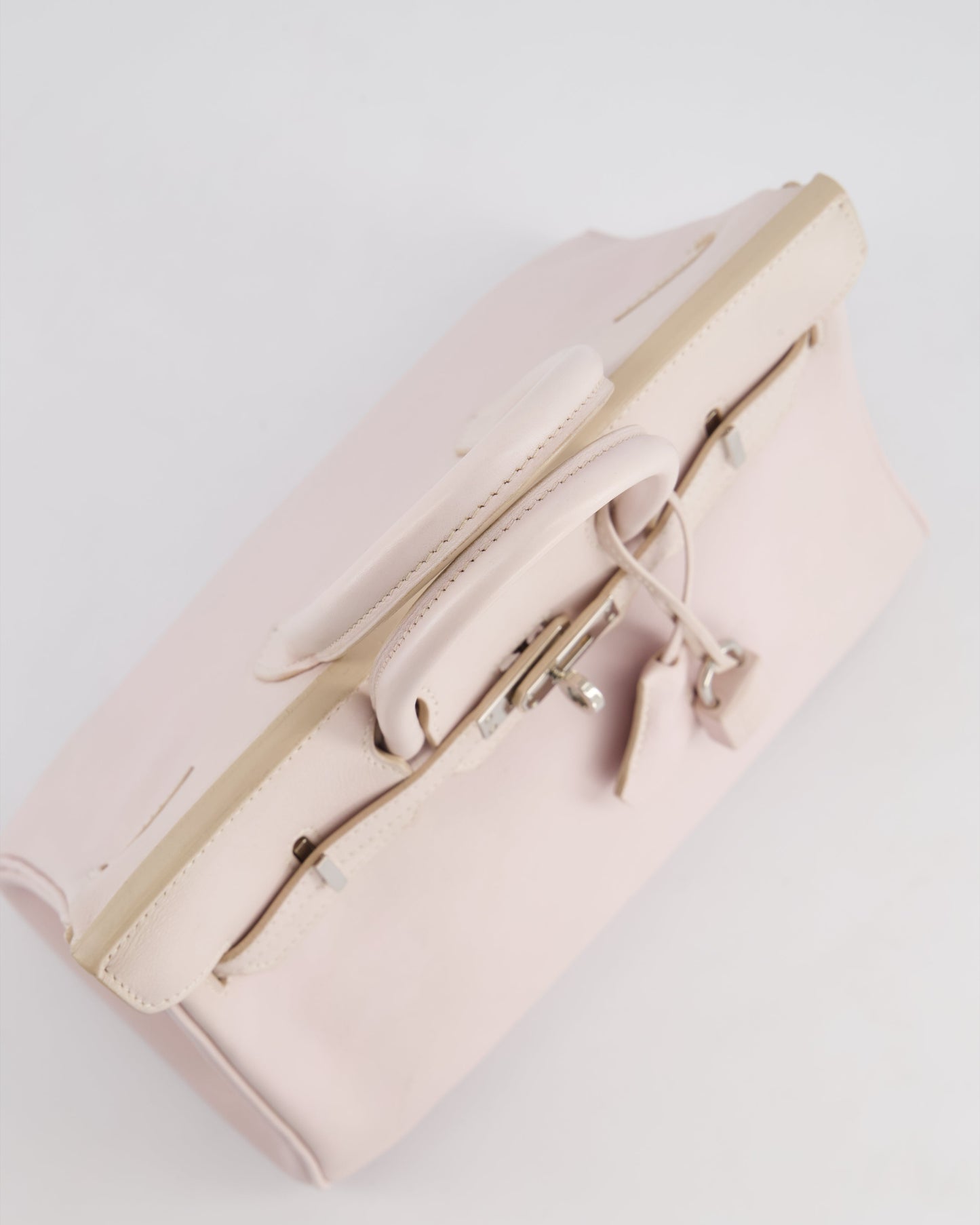 *FIRE PRICE* Hermès Birkin Retourne 25cm in Rose Dragee Swift Leather with Palladium Hardware