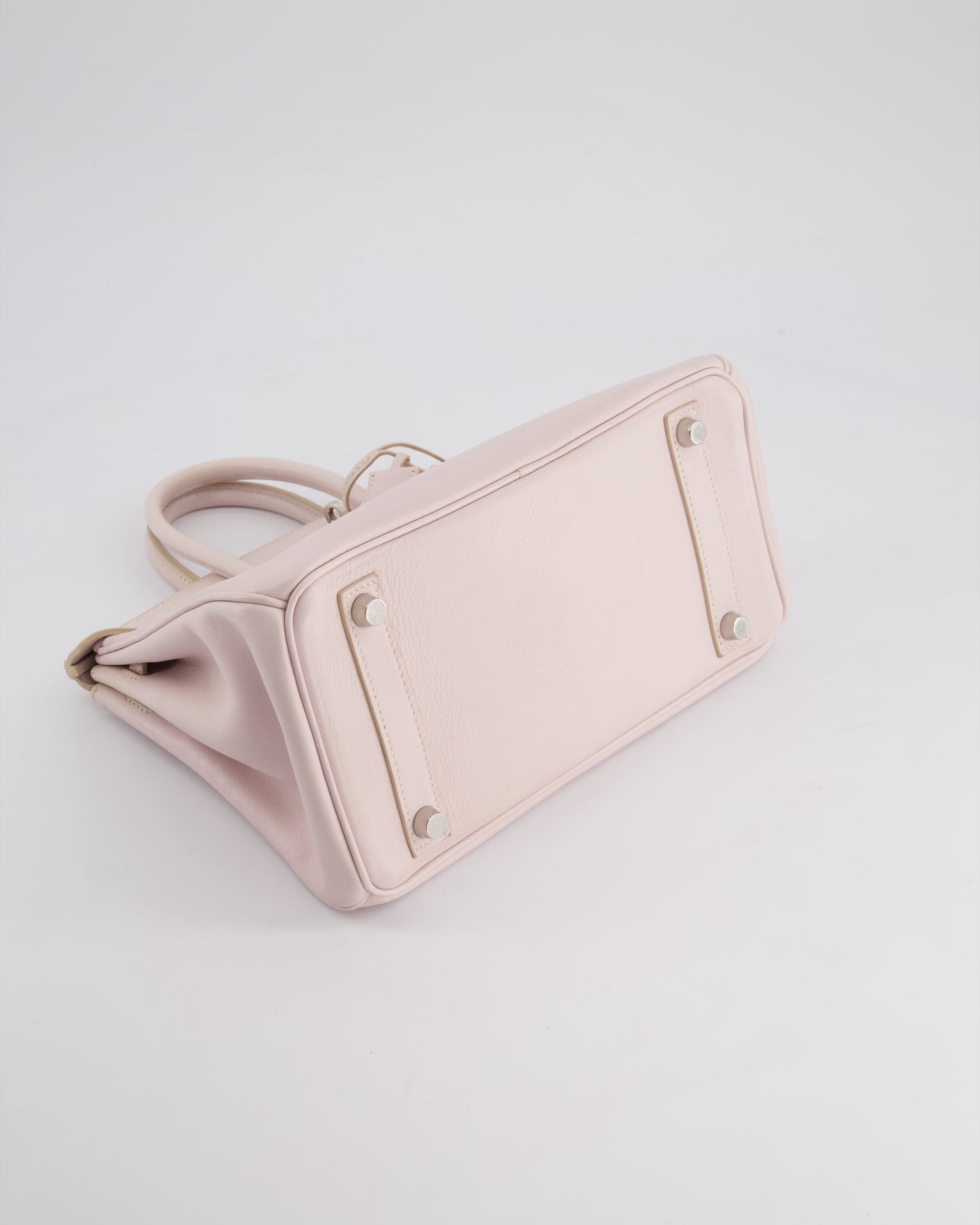*FIRE PRICE* Hermès Birkin Retourne 25cm in Rose Dragee Swift Leather with Palladium Hardware