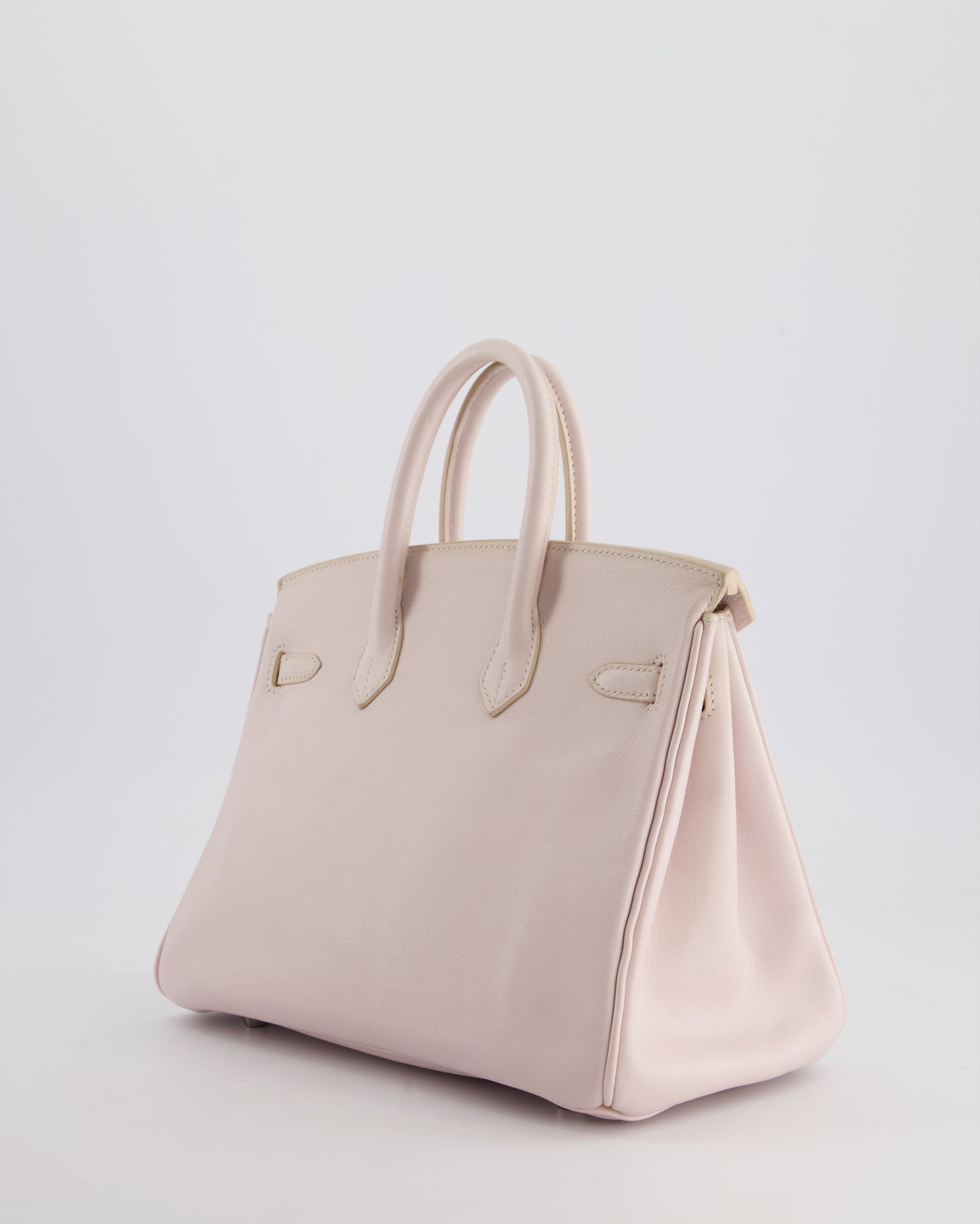 *FIRE PRICE* Hermès Birkin Retourne 25cm in Rose Dragee Swift Leather with Palladium Hardware