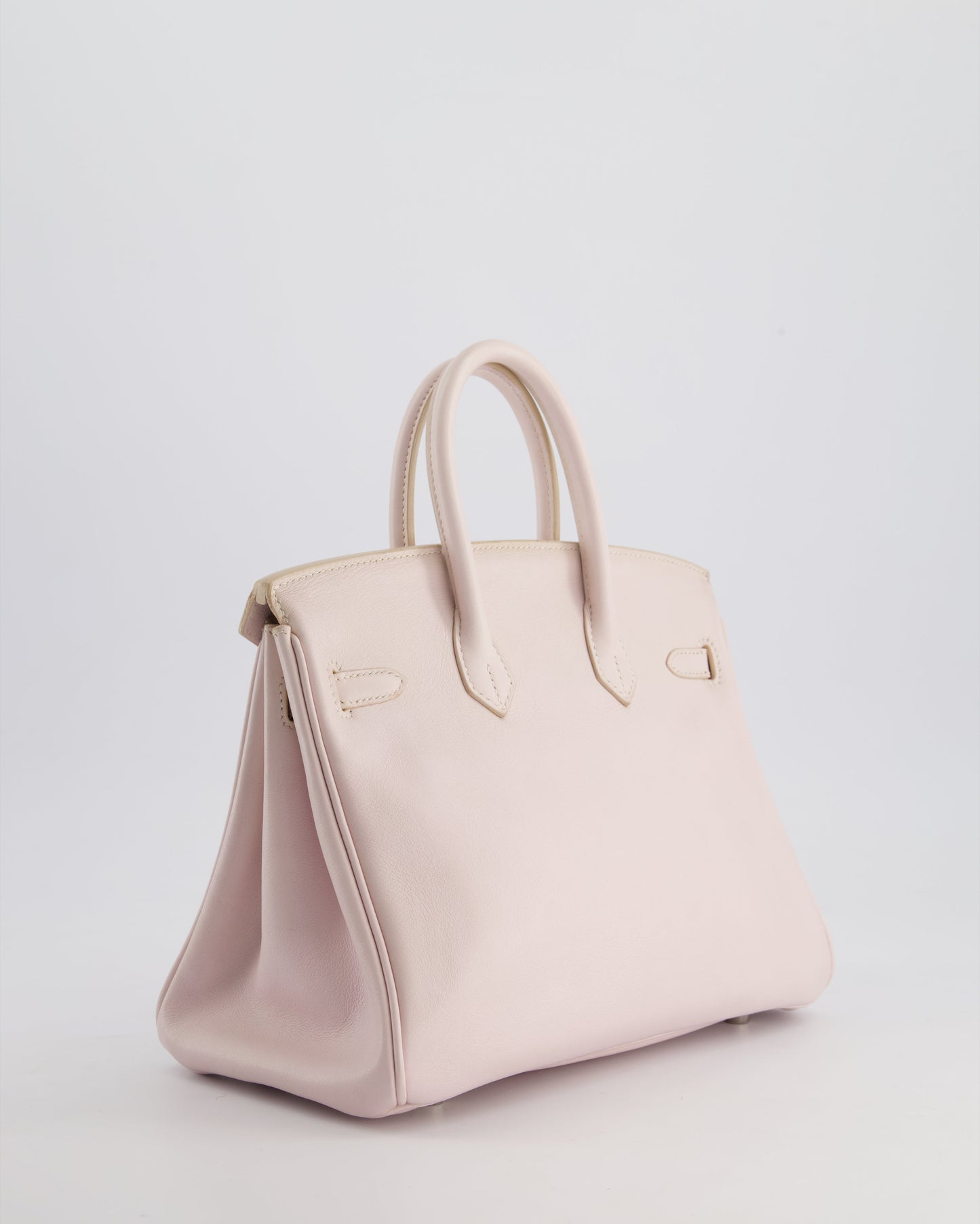 *FIRE PRICE* Hermès Birkin Retourne 25cm in Rose Dragee Swift Leather with Palladium Hardware