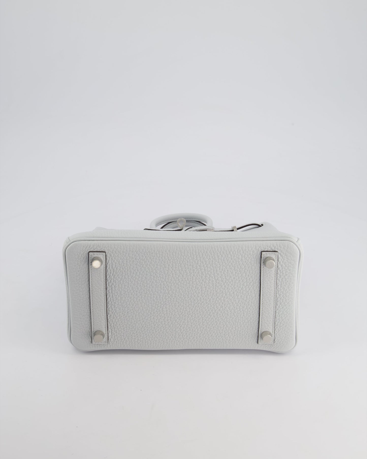*NEW COLOUR* Hermès Birkin 25cm Retourne Bag in Gris Platine Togo Leather with Palladium Hardware