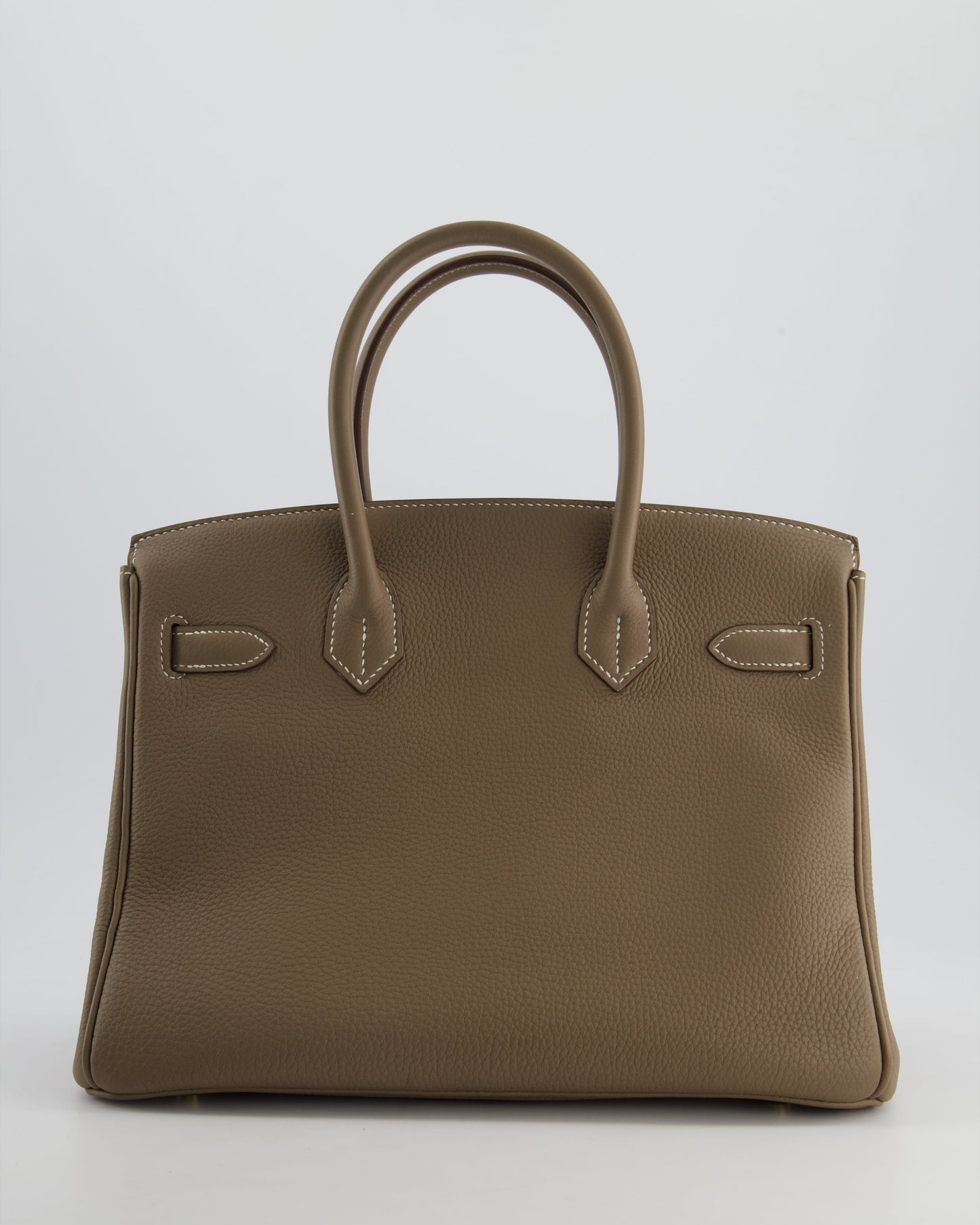 *HOT* Hermès Birkin 30cm in Etoupe Togo Leather with Gold Hardware