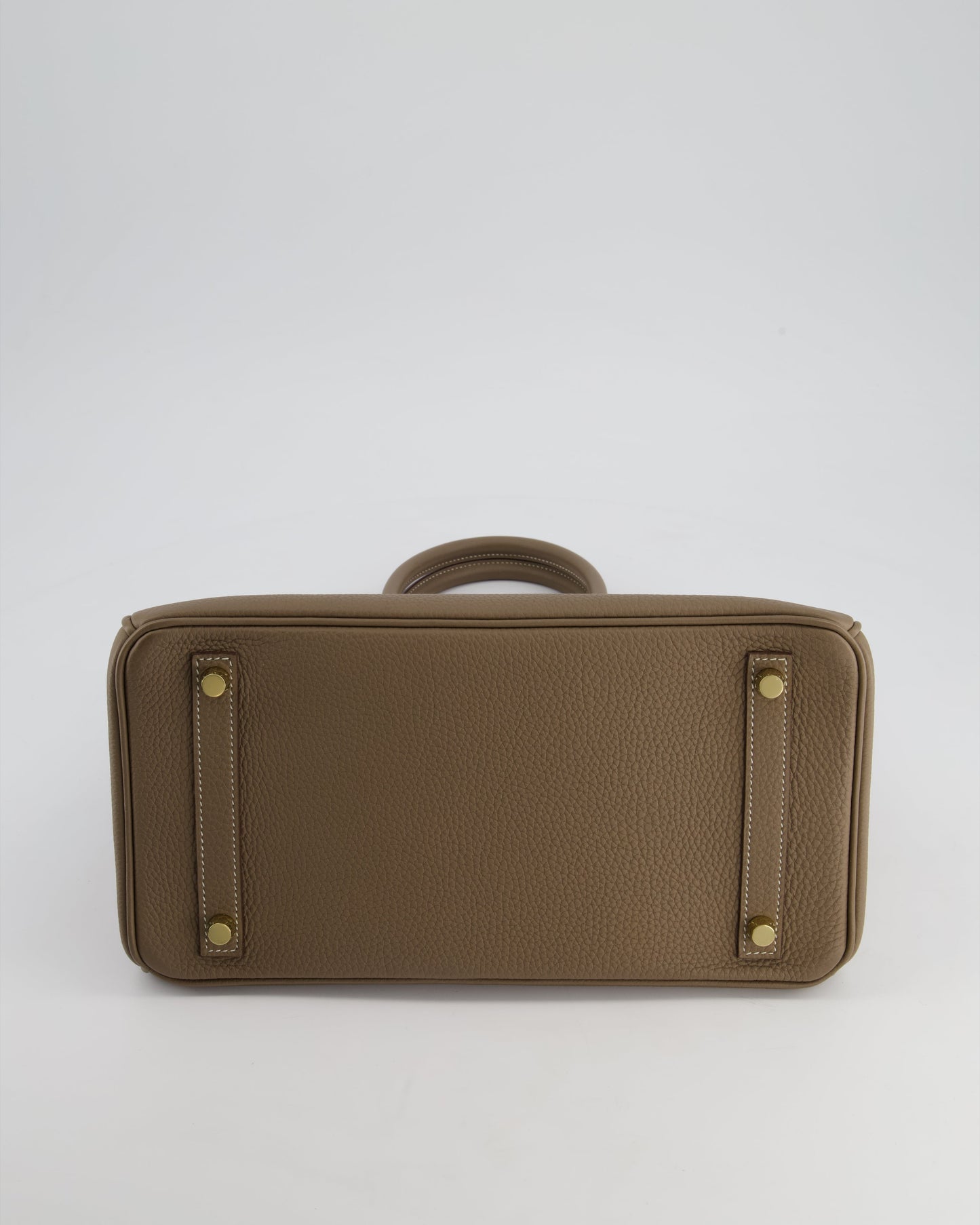 *HOT* Hermès Birkin 30cm in Etoupe Togo Leather with Gold Hardware