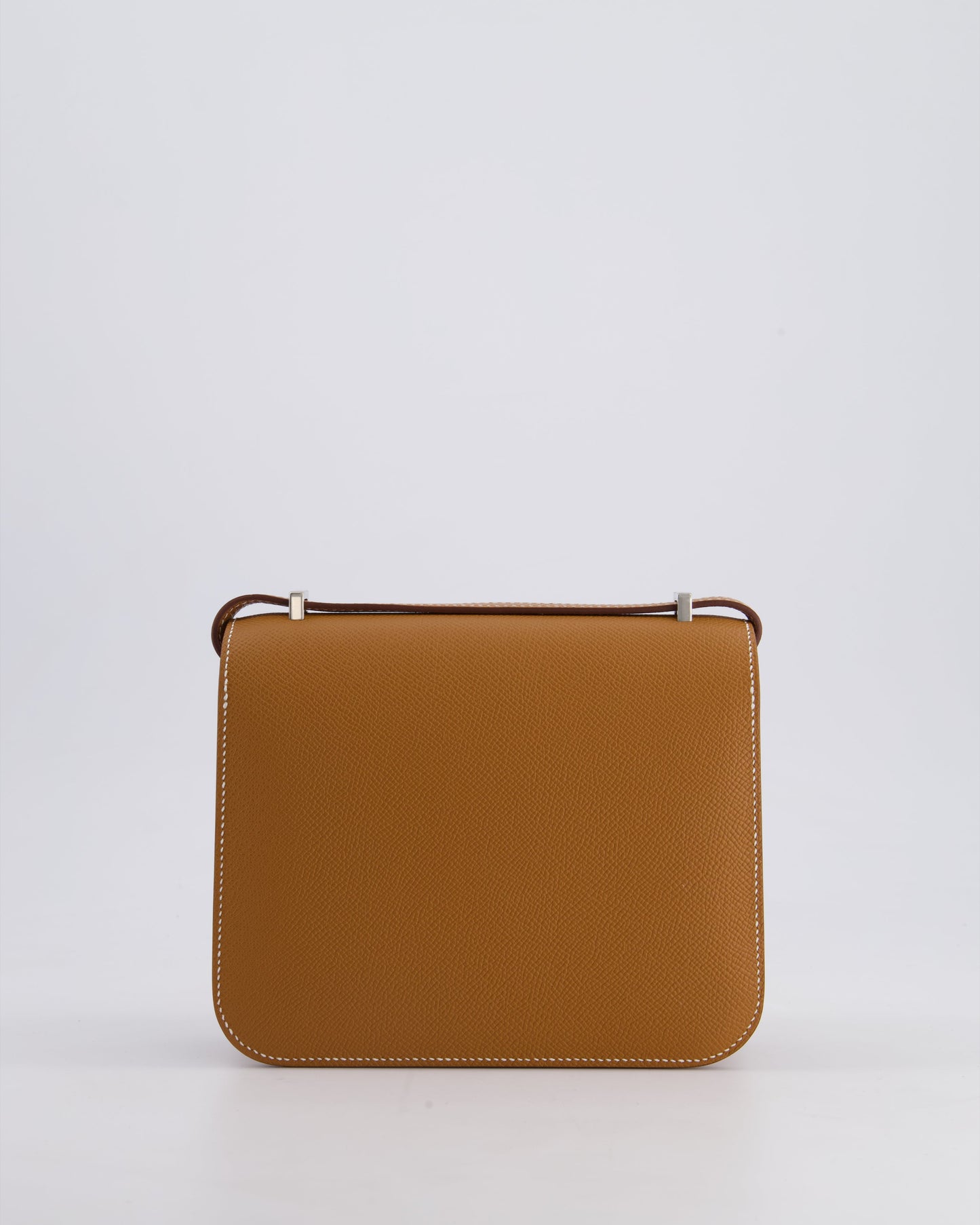 *HOT* Hermès Constance III Mini 18cm Miroir Bag in Gold Epsom Leather with Palladium Hardware
