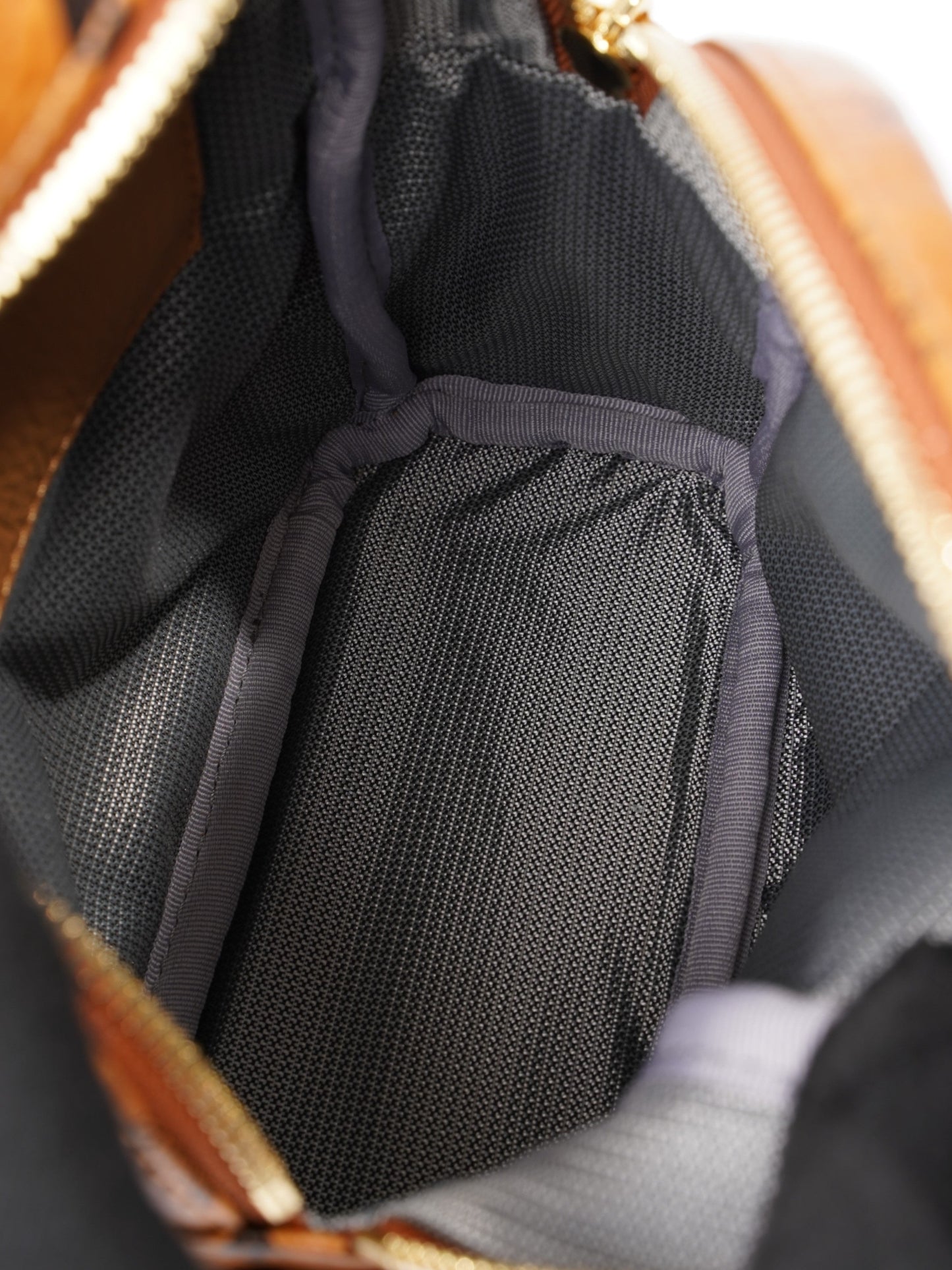 MCM Stark Mini Backpack Tan Leather