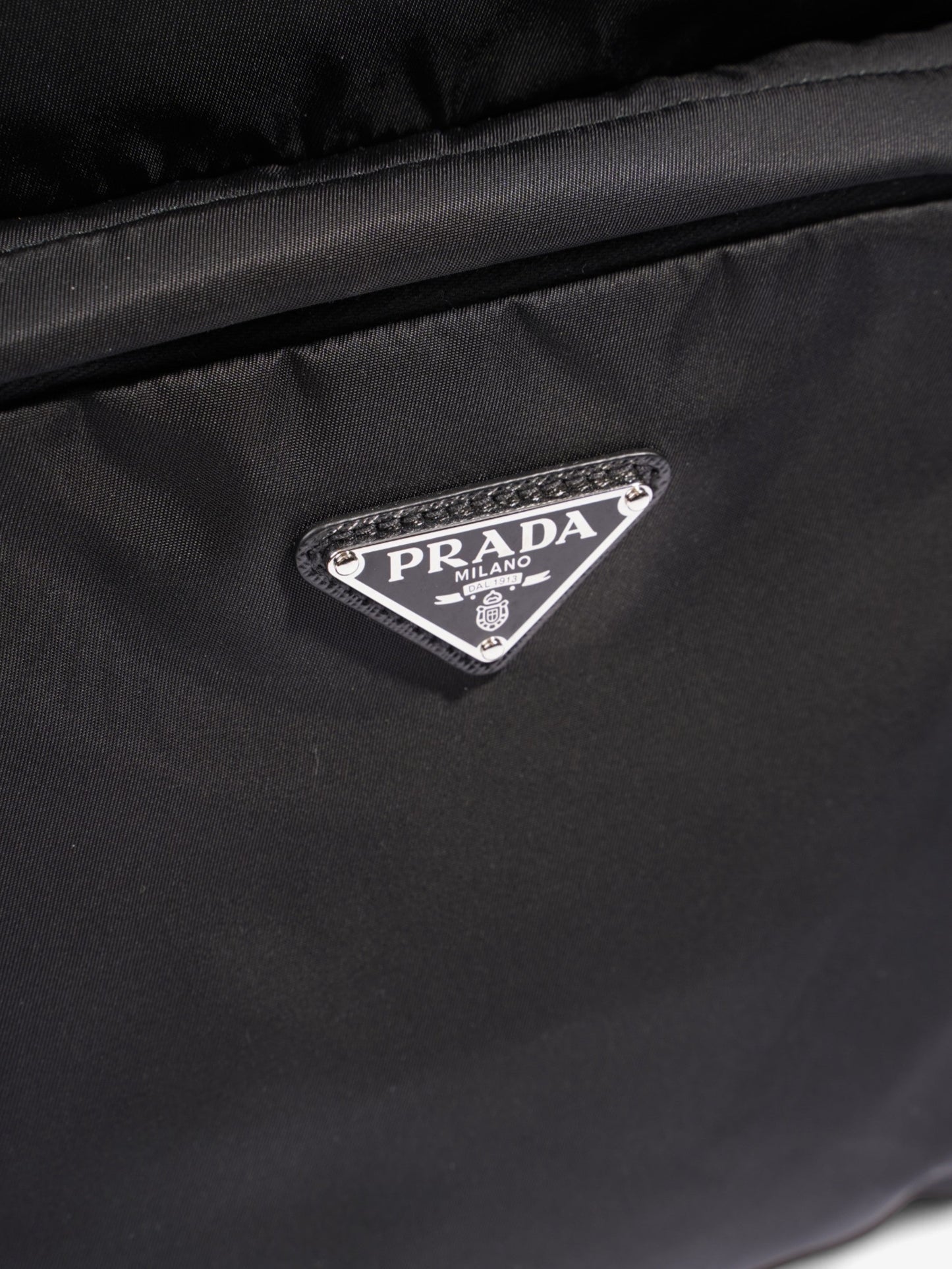 Prada Backpack Black Re Nylon